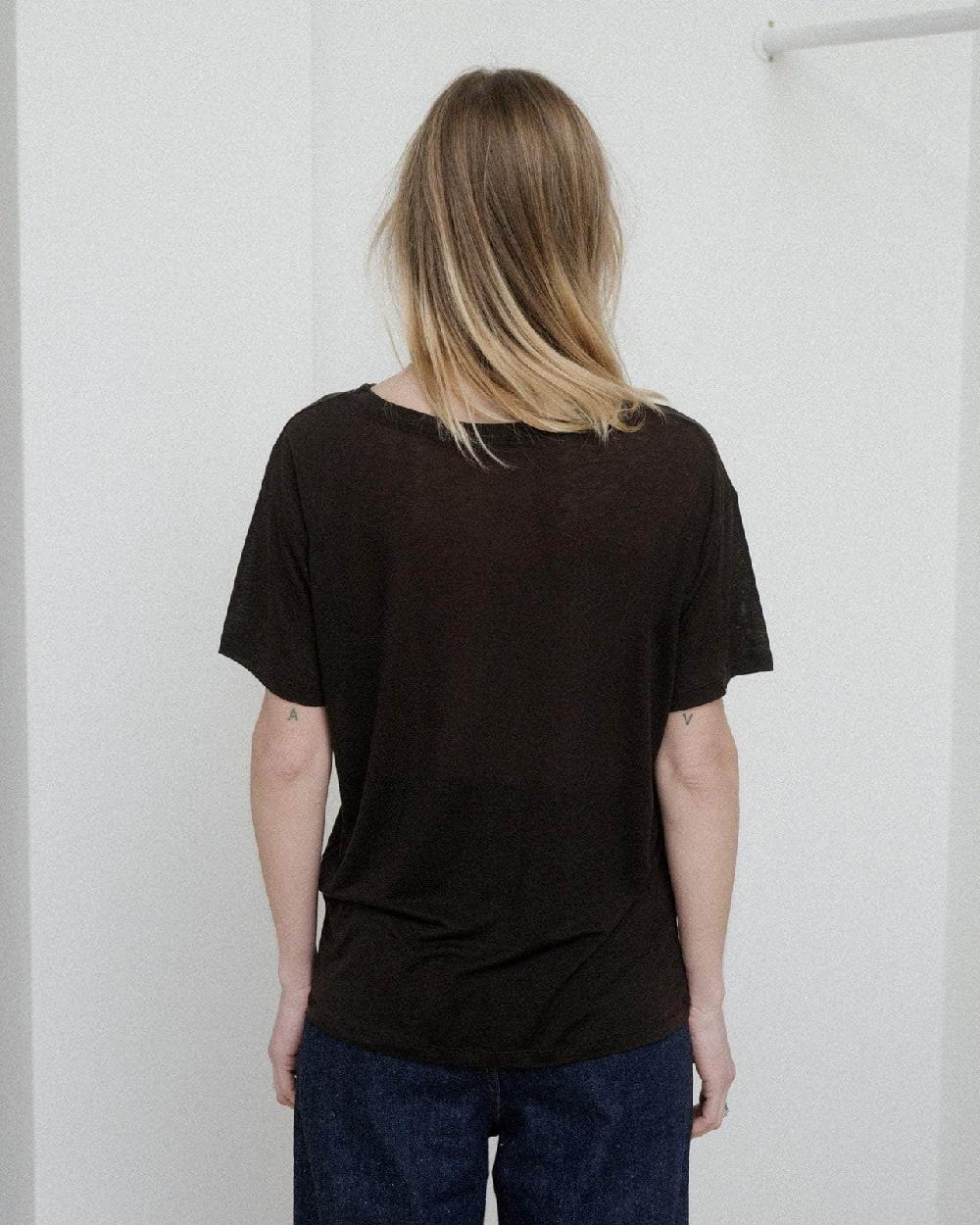 Baserange T-shirt Ample - Lyocell De Bambou
