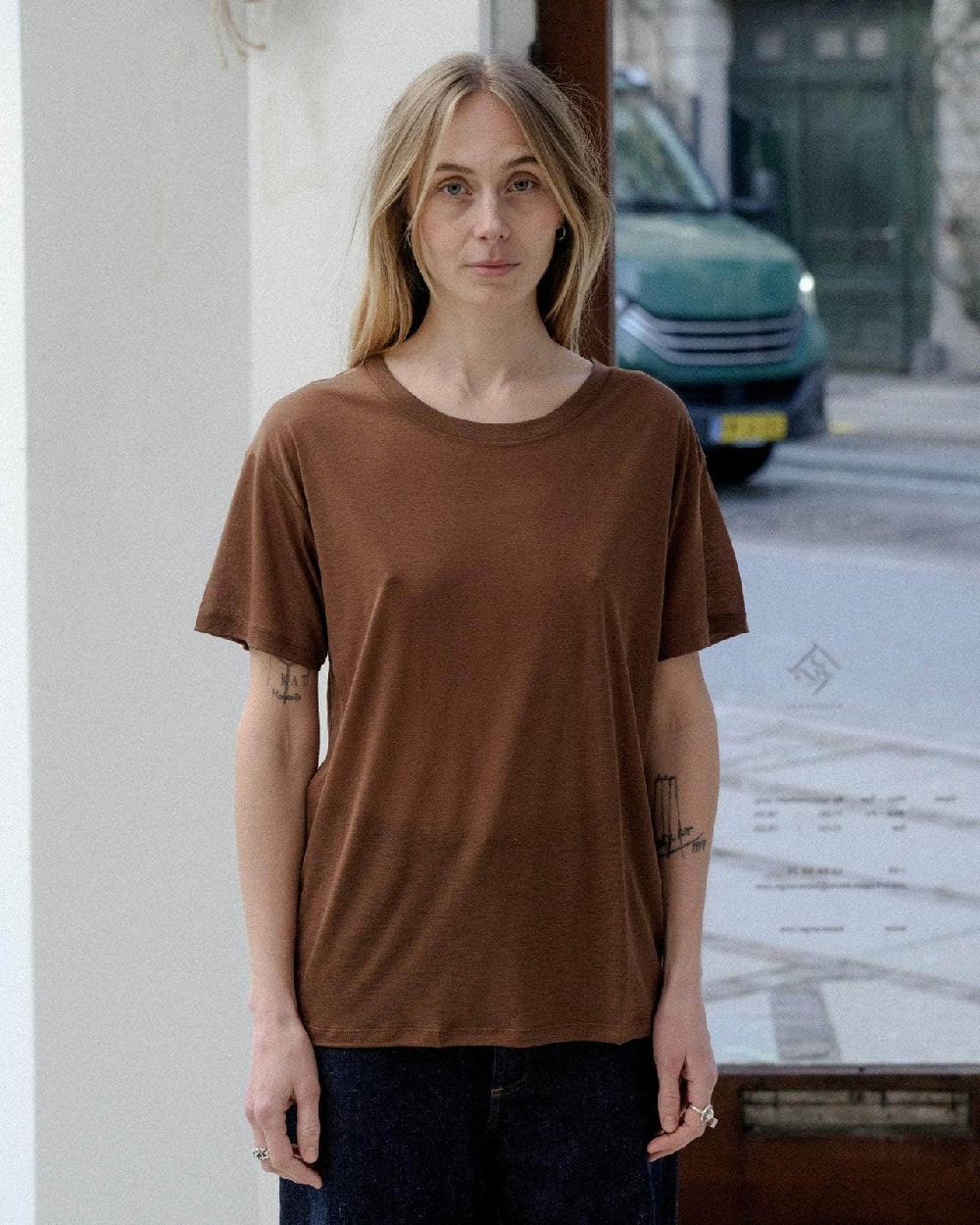 baserange t-shirt ample - Lyocell de bambou