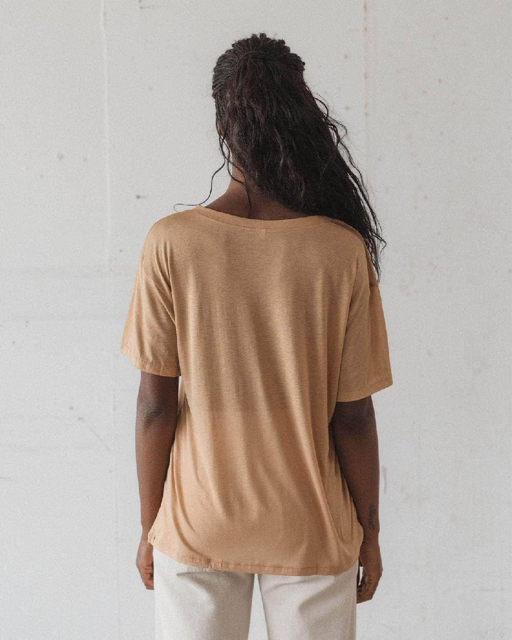 Baserange T-shirt Ample - Lyocell De Bambou