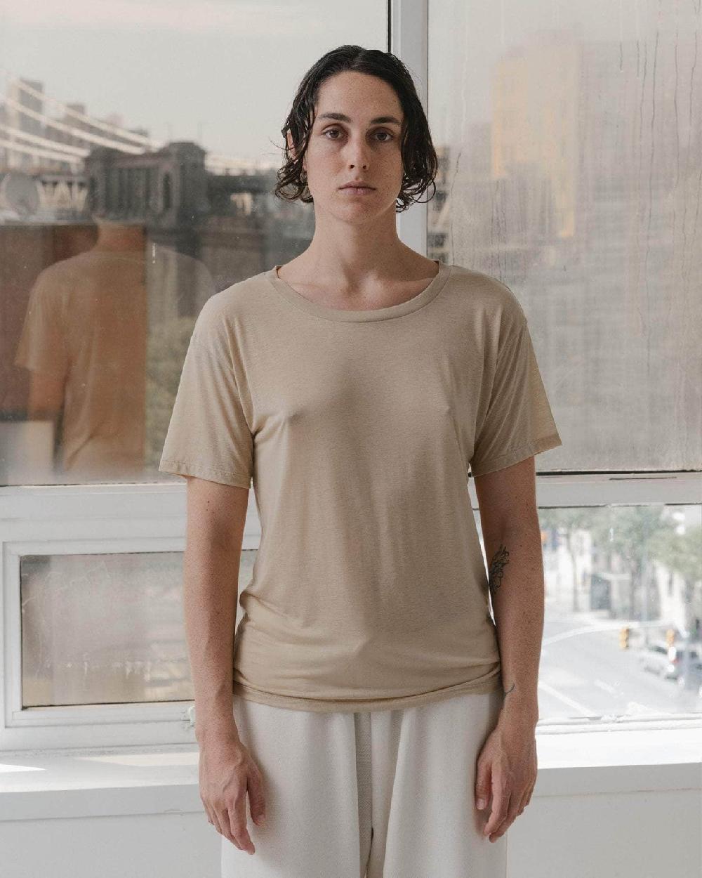 baserange t-shirt ample - Lyocell de bambou