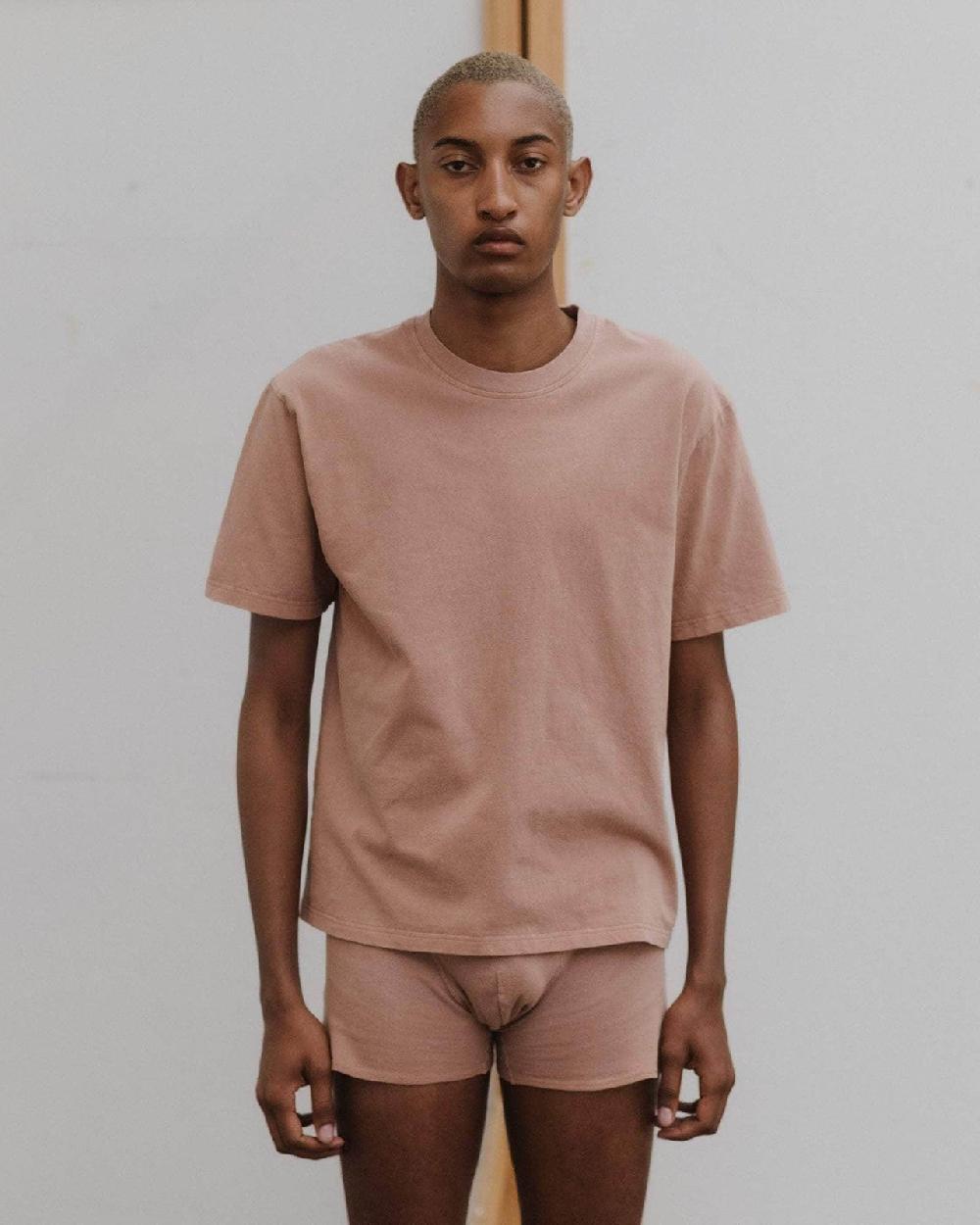 baserange T-shirt briar - Coton régénératif