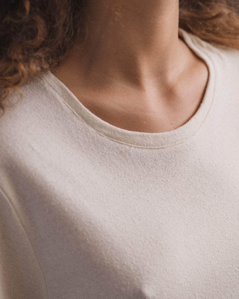Baserange T-shirt En Soie - Jersey De Soie Sauvage