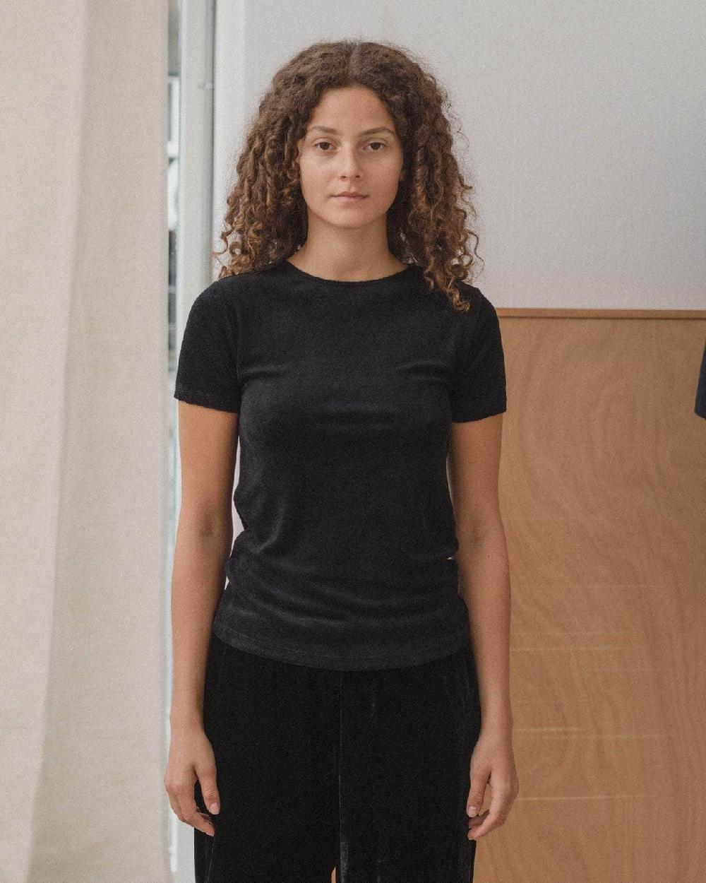 baserange T-shirt omo - Velours Ecovero