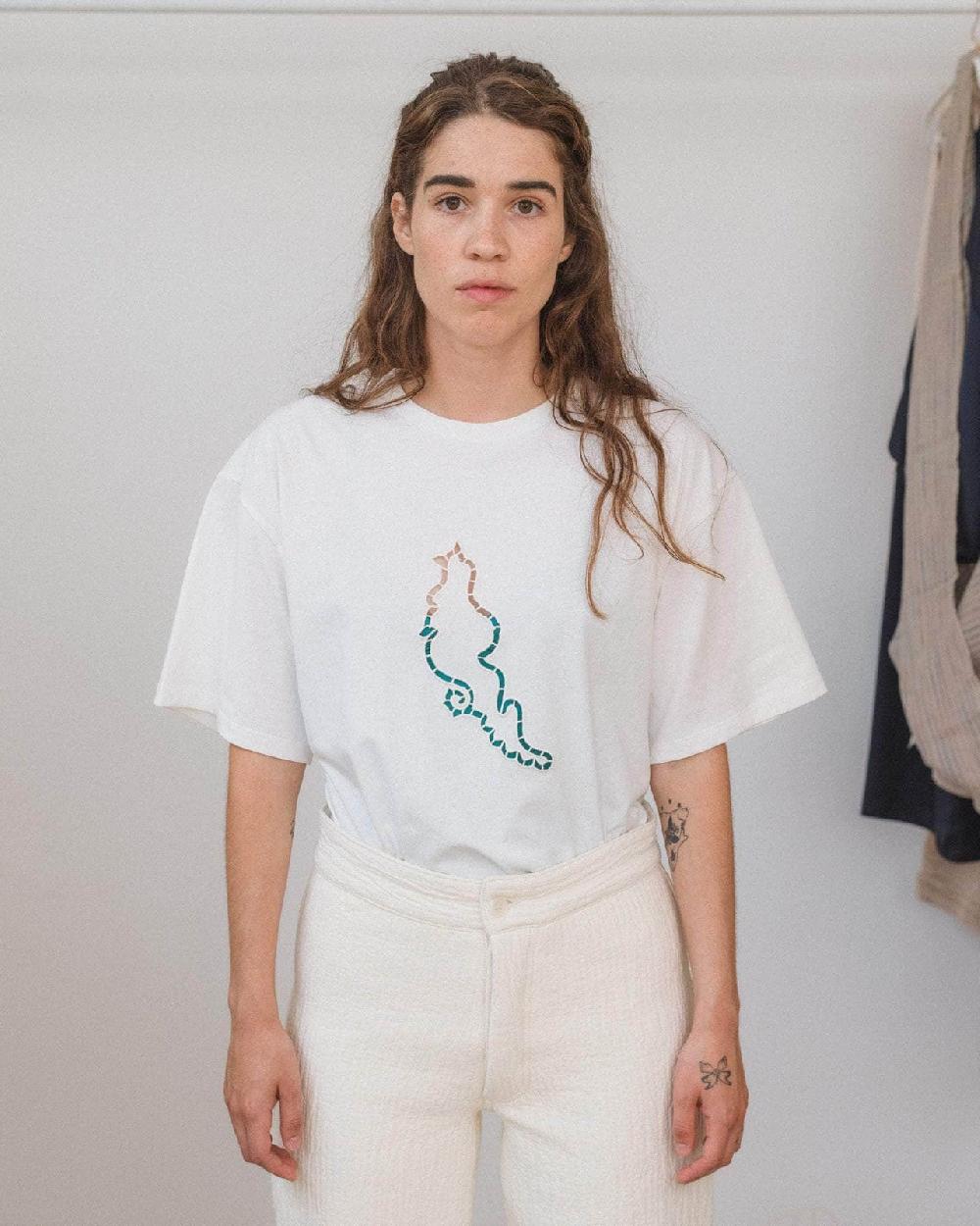 baserange t-shirt ponte ample - Coton régénératif