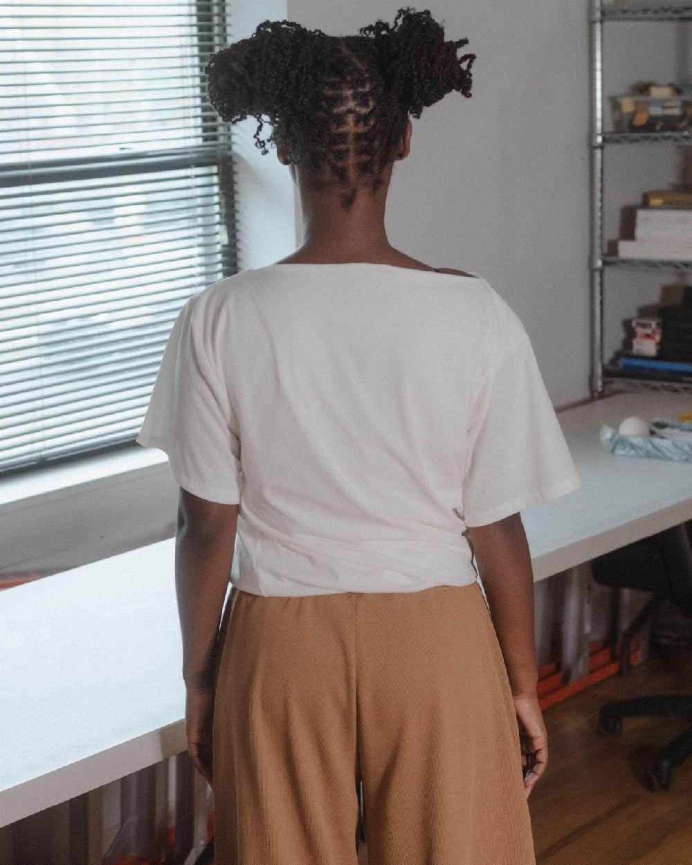 Baserange T-shirt Turn - Jersey De Coton Biologique