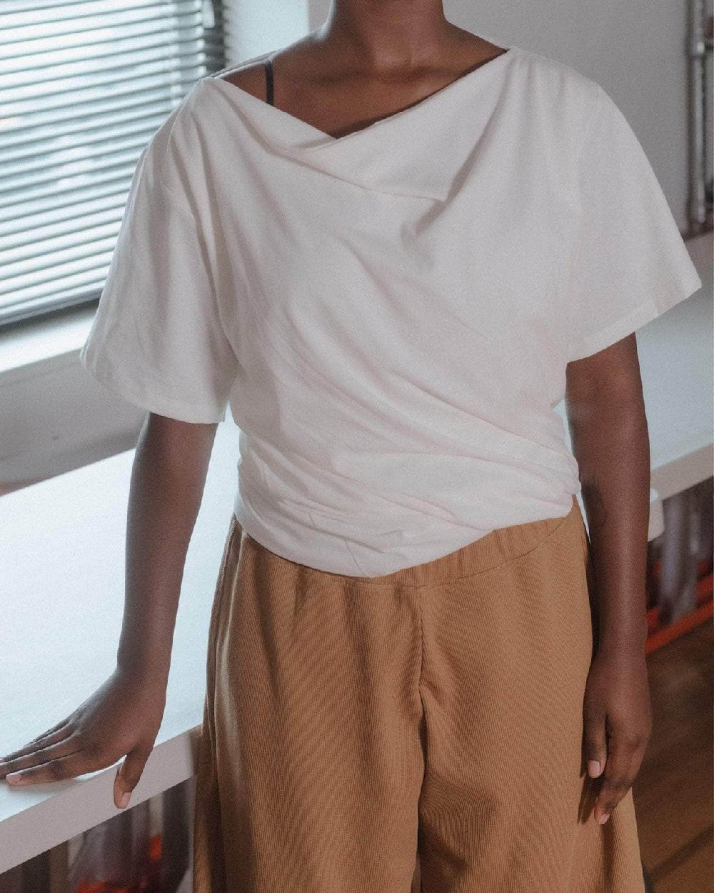 Baserange T-shirt Turn - Jersey De Coton Biologique