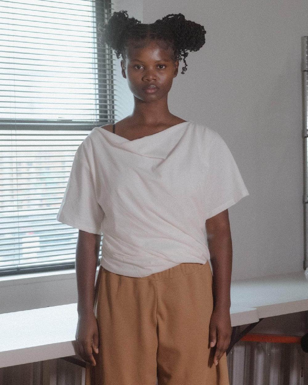 baserange T-shirt turn - Jersey de coton biologique