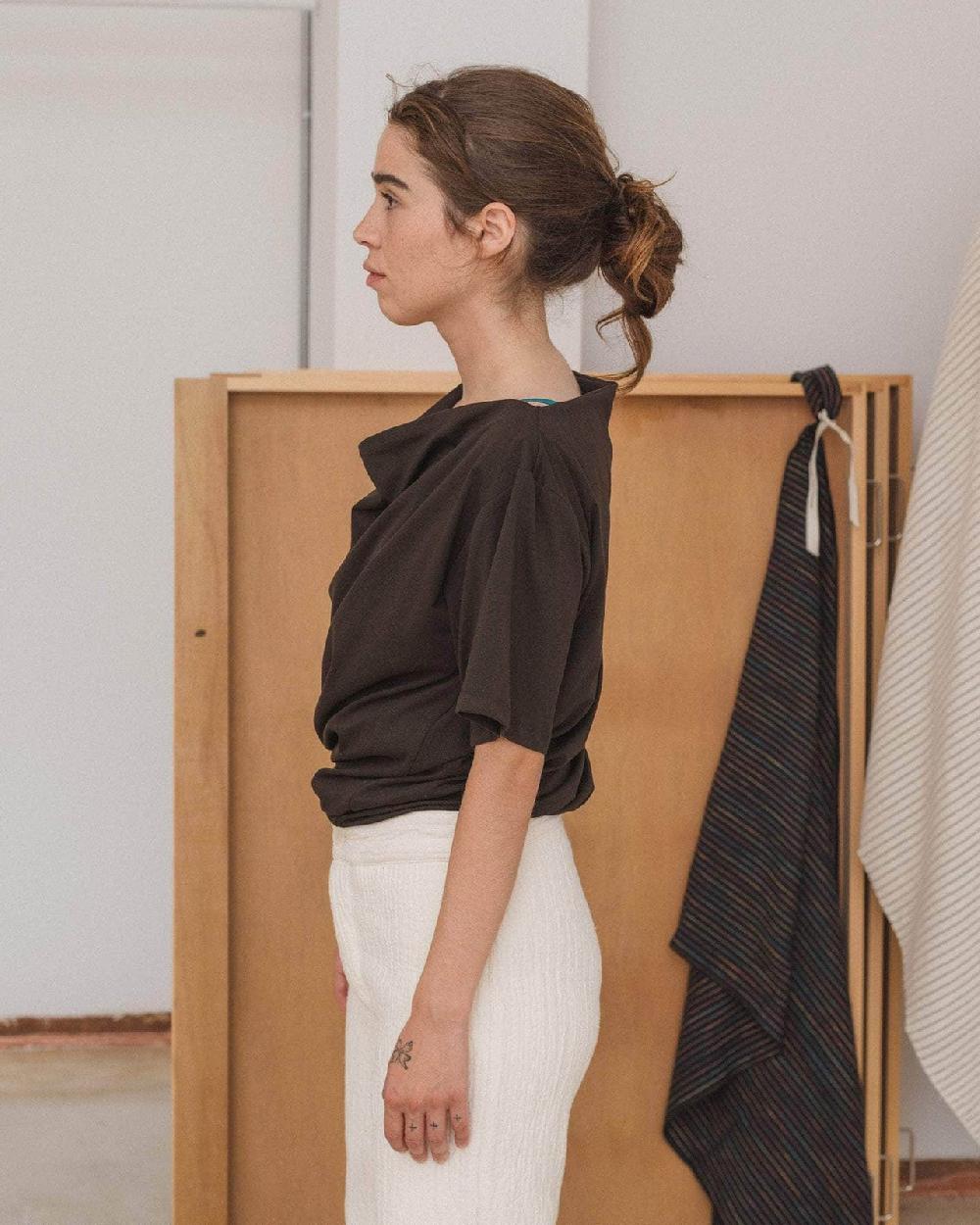 Baserange T-shirt Turn - Jersey De Coton Régénératif