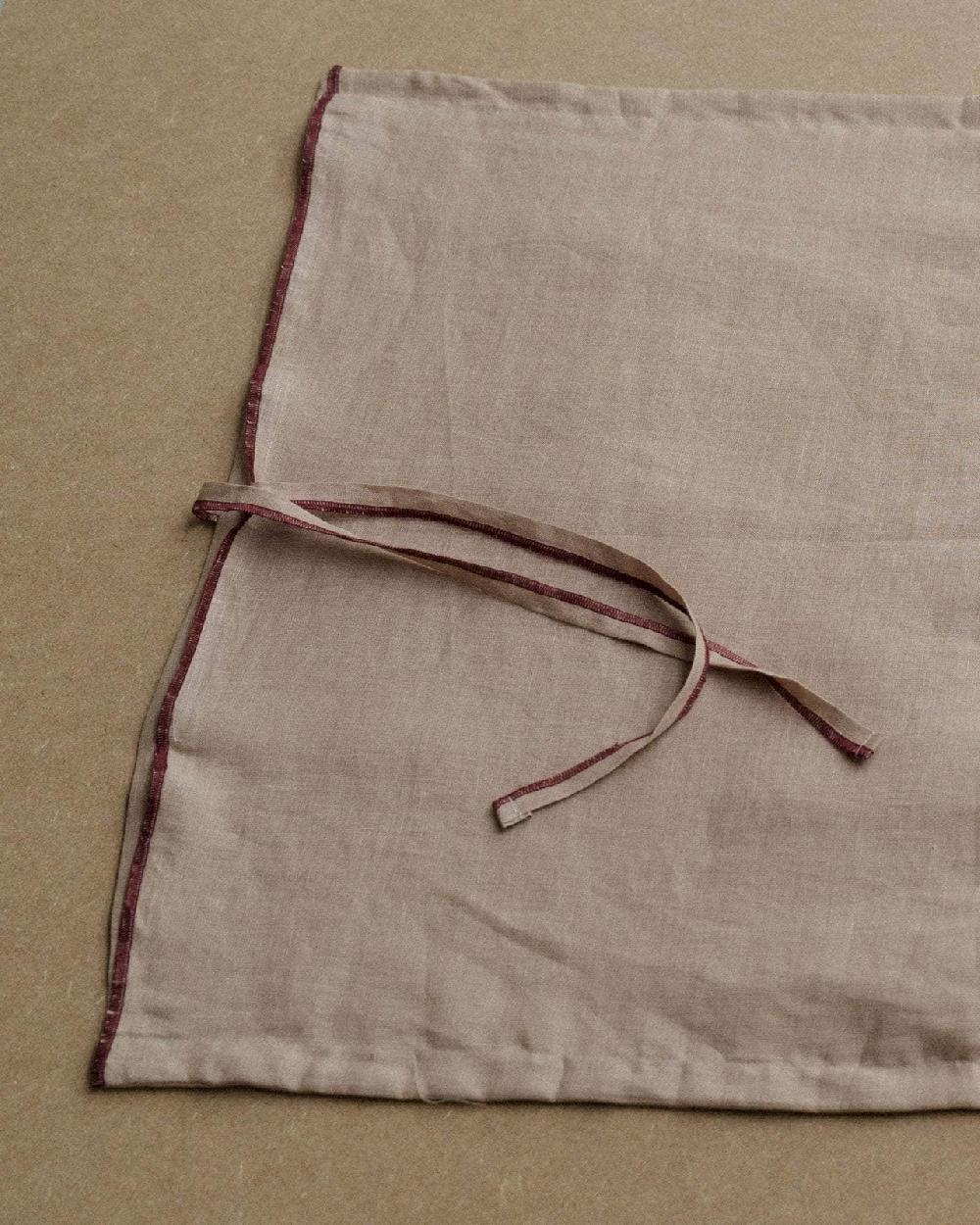 Baserange Taie D'oreiller Den - Lin Et Coton