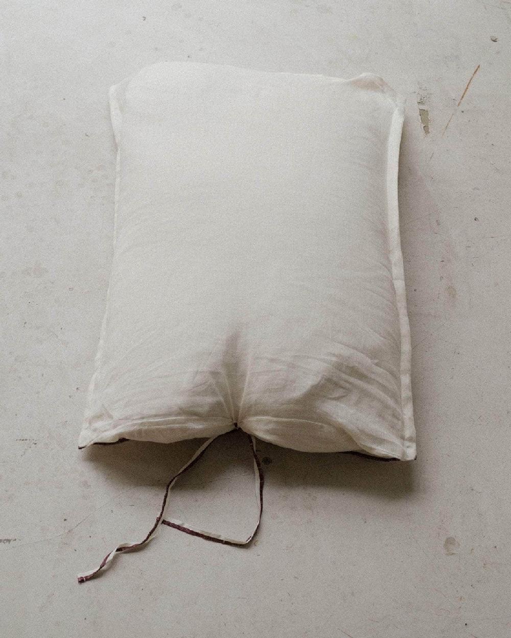 baserange Taie d'oreiller den - Lin et coton