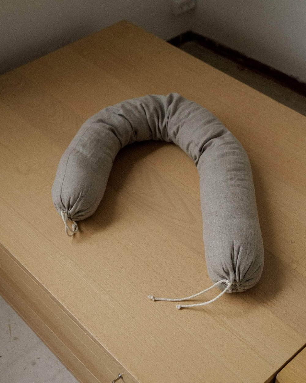 Baserange Taie D'oreiller Longue Shell - Lin