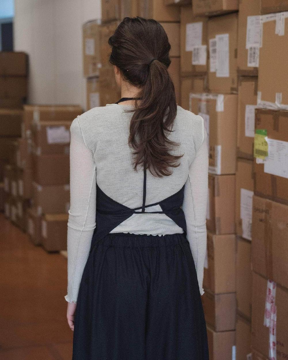 Baserange Top Apron Chain - Soie Sauvage