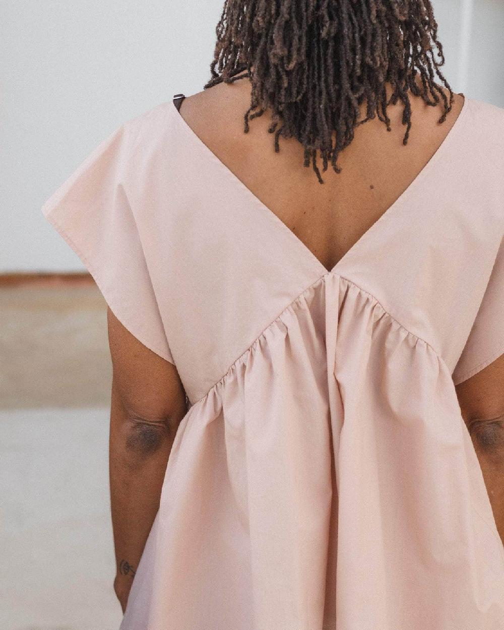 Baserange Top Cable - Popeline De Coton Biologique