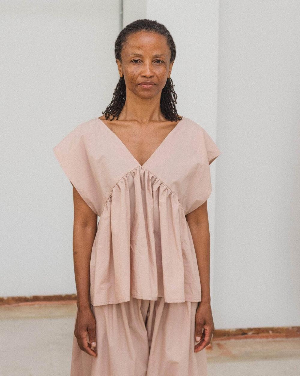 baserange top cable - Popeline de coton biologique