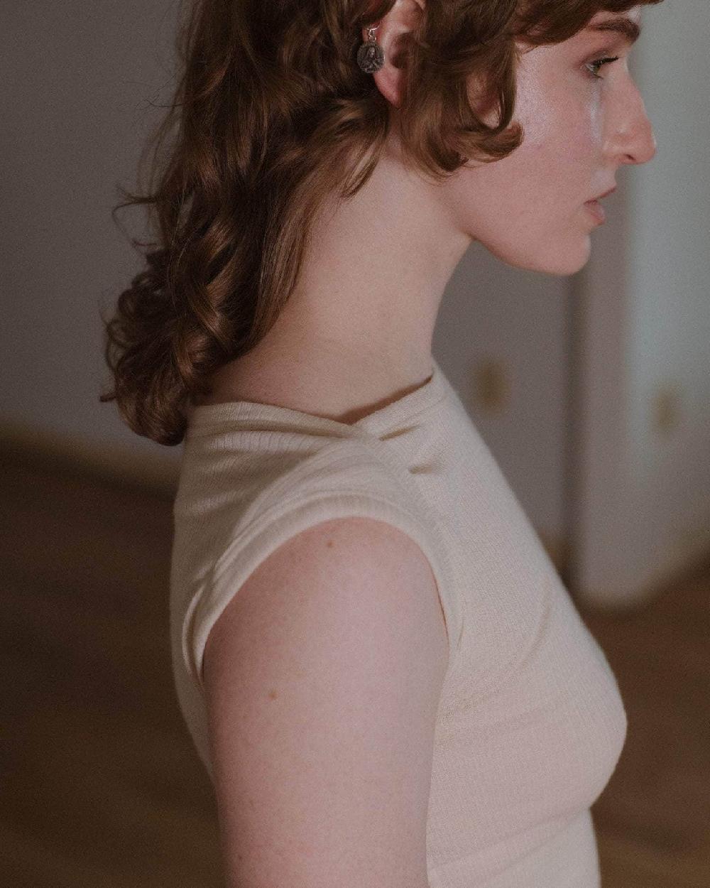 Baserange Top Disc - Laine Fine Côtelée