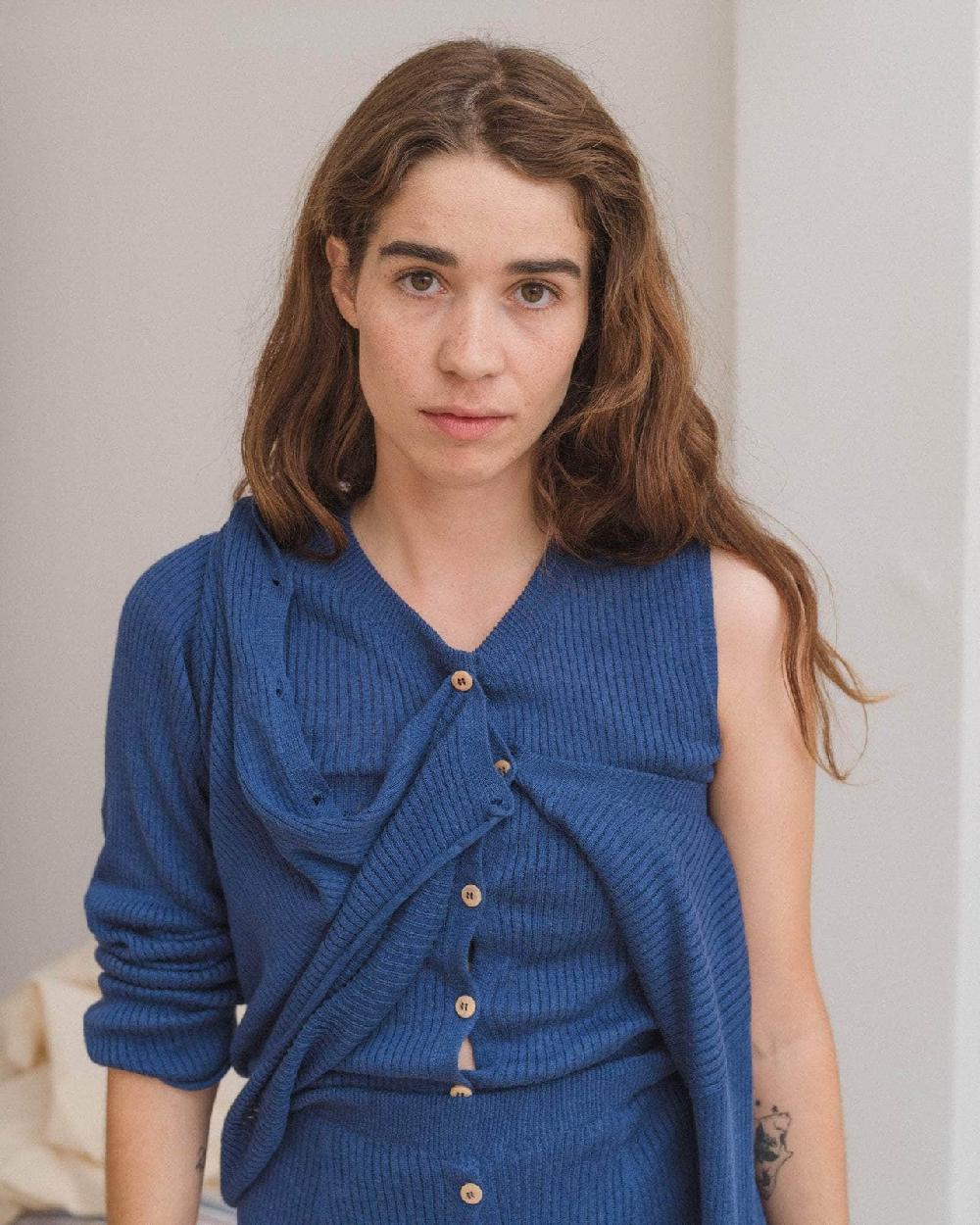 Baserange Top Drip - Lin Côtelé Et Seacell