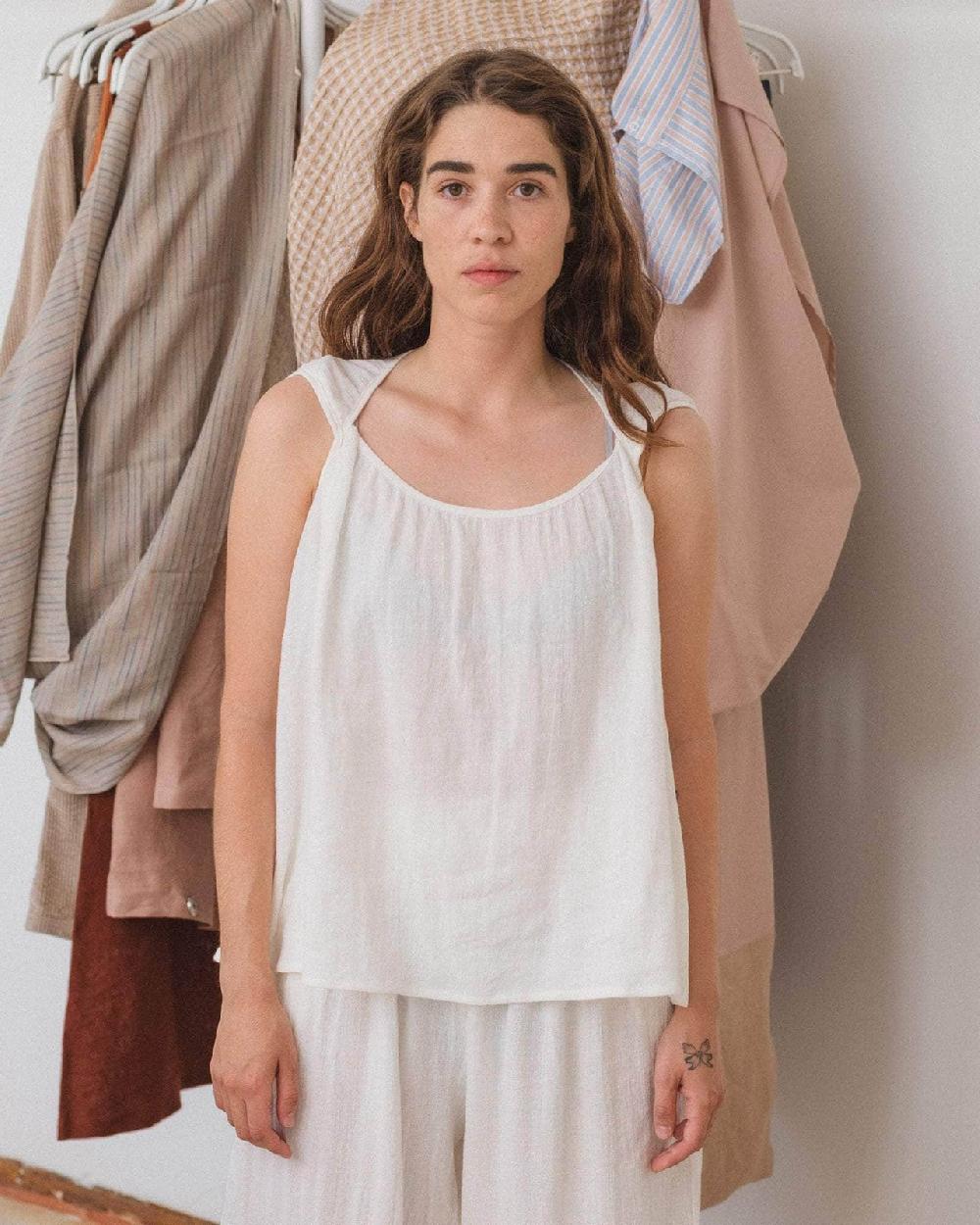 baserange top liu - Lin froissé