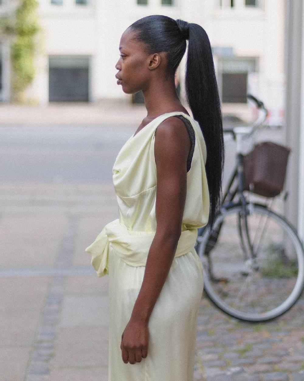 Baserange Top Sepia - Satin De Soie