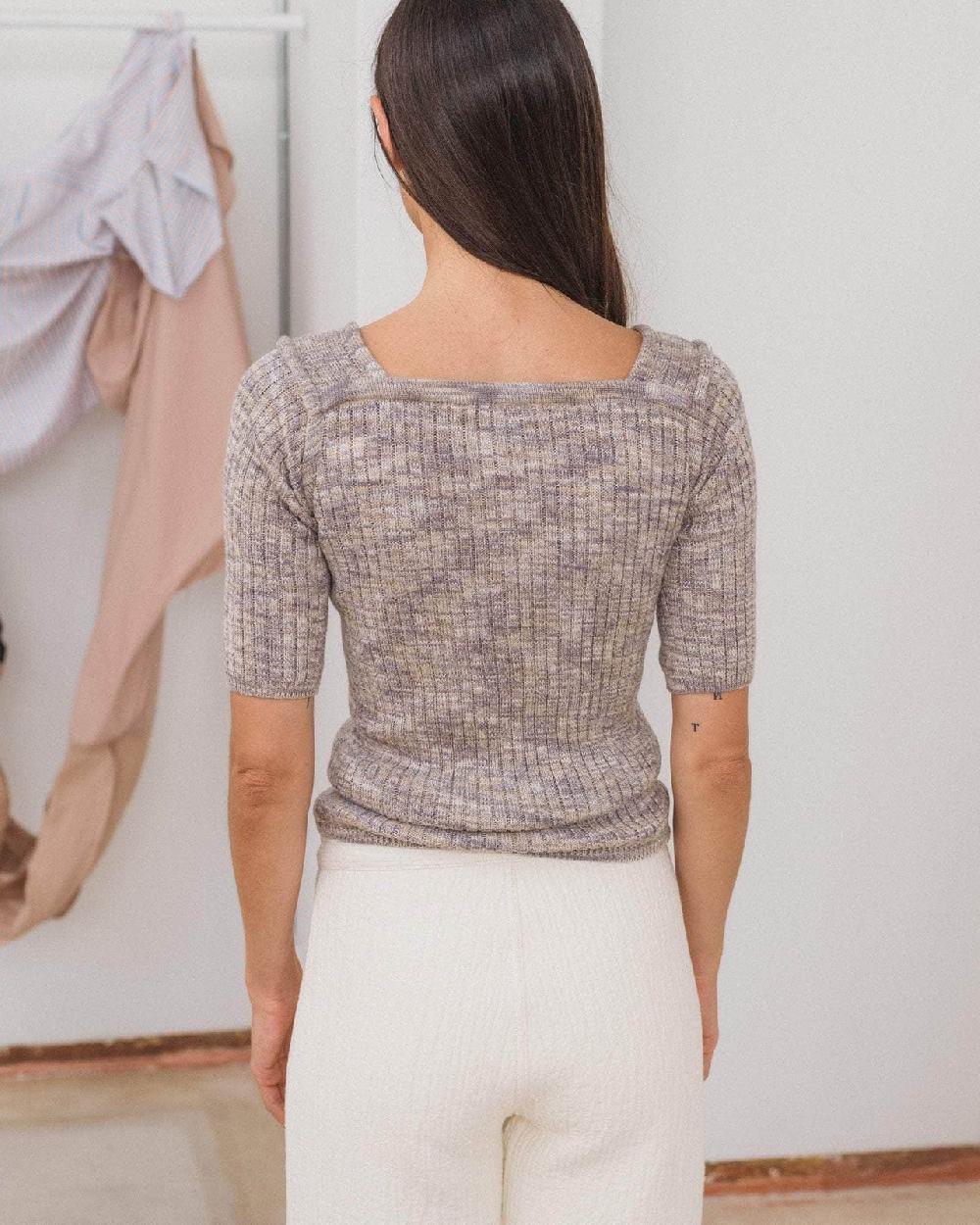 Baserange Zampa 3/4 - Coton Biologique Côtelé