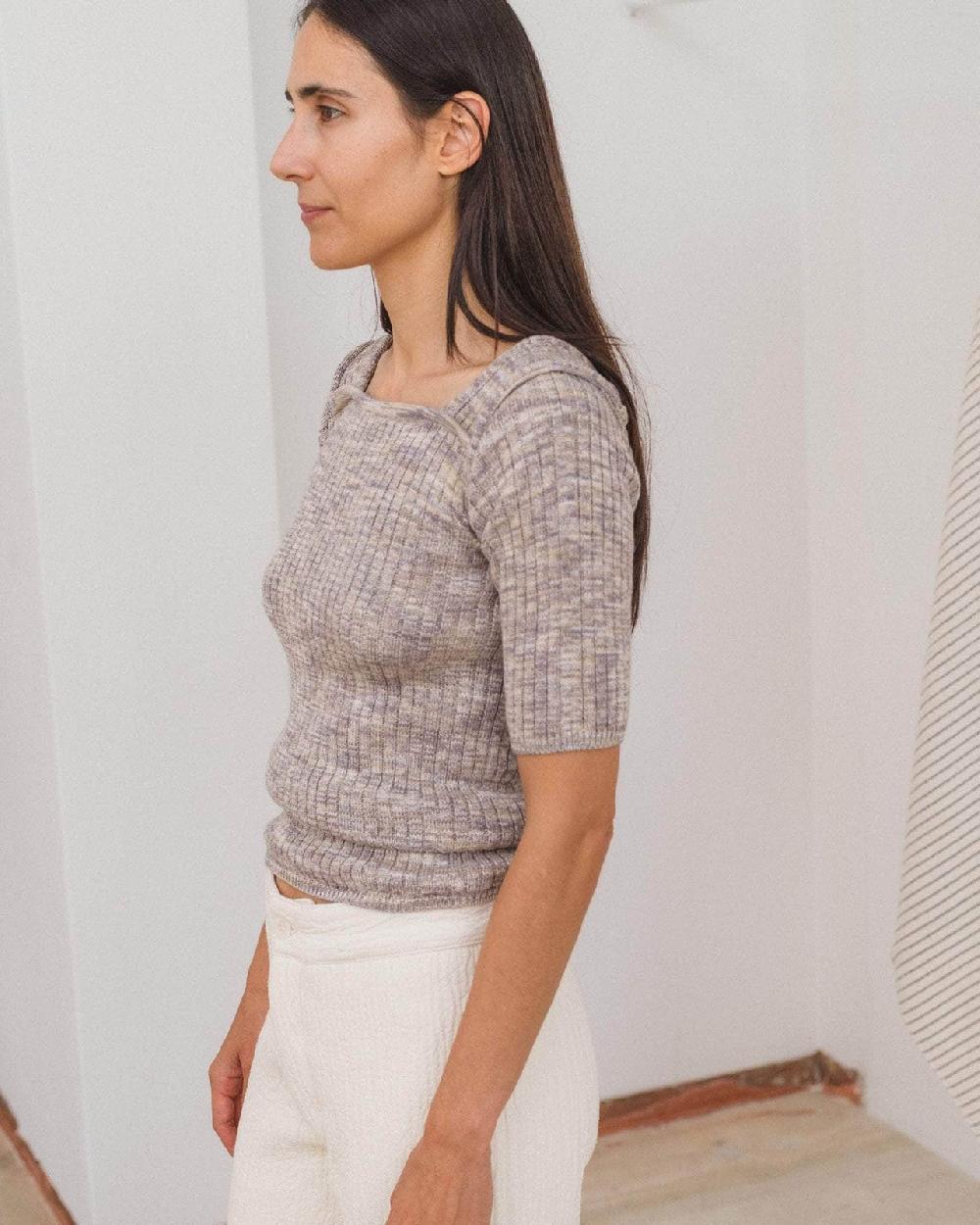 Baserange Zampa 3/4 - Coton Biologique Côtelé