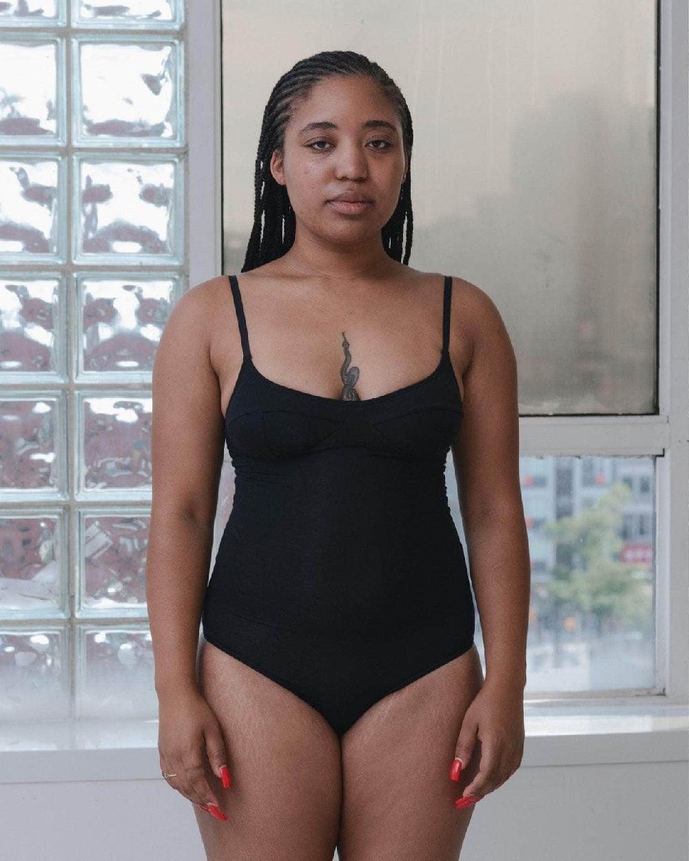 baserange Body avec soutiens-gorge - Lyocell de bambou