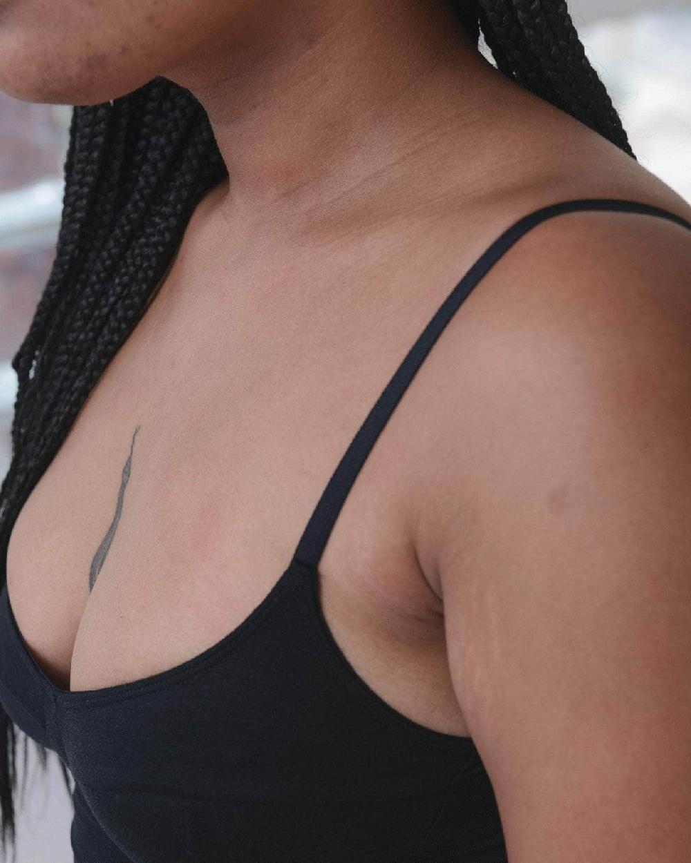 Baserange Body Avec Soutiens-gorge - Lyocell De Bambou