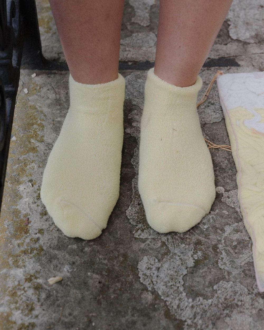 baserange chaussettes basses - Coton biologique texturé