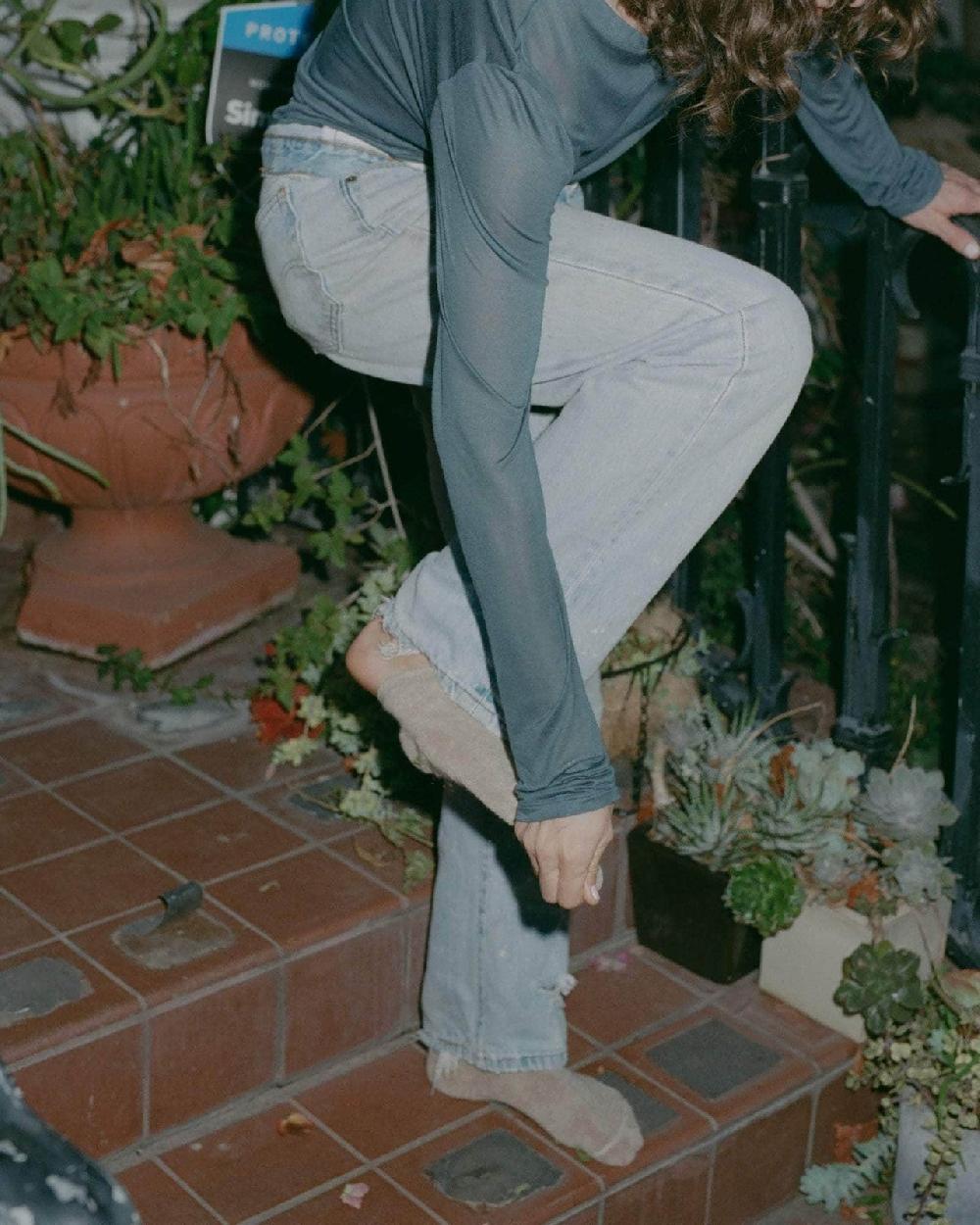 Baserange Chaussettes Basses - Coton Biologique Texturé