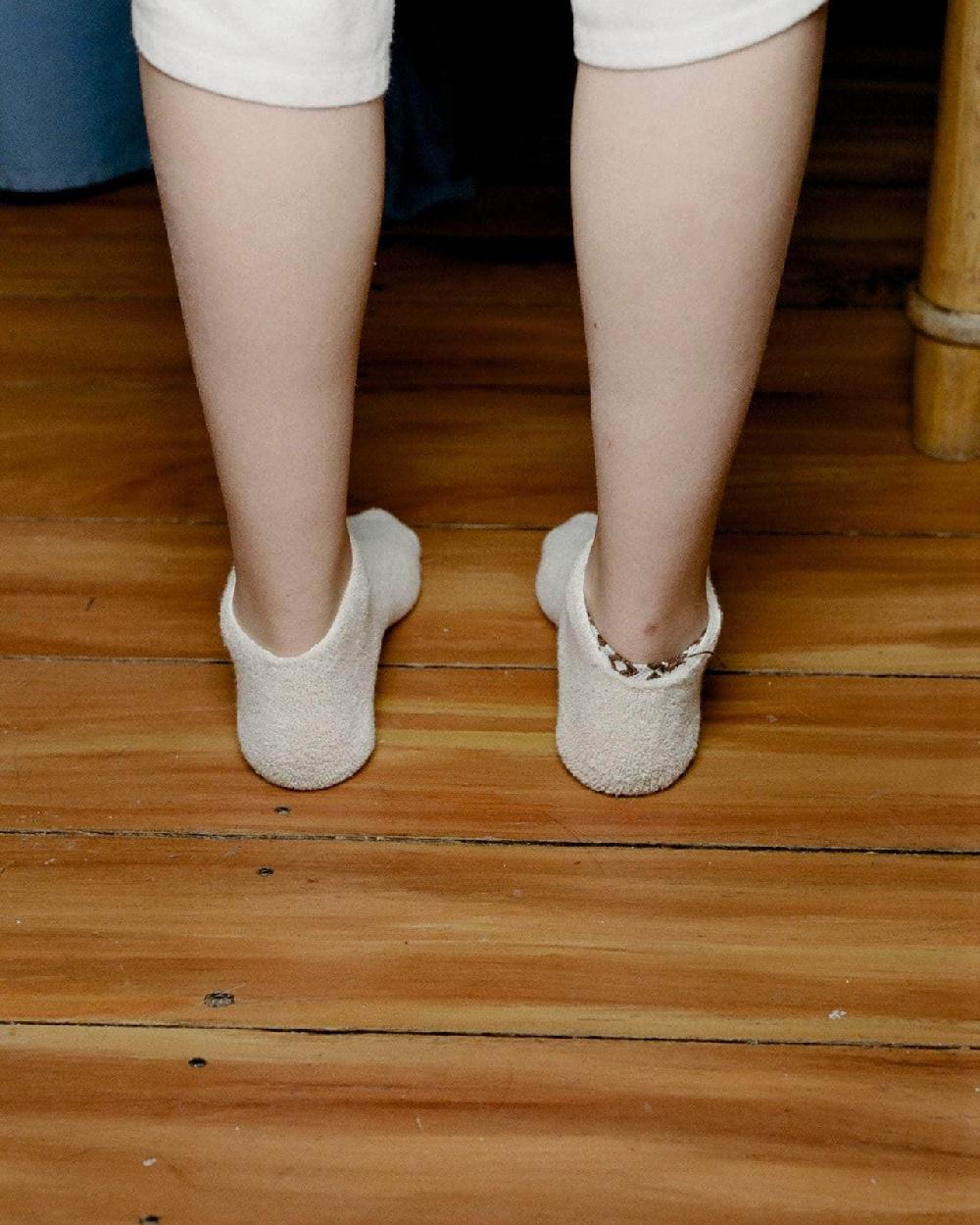 Baserange Chaussettes Basses - Coton Biologique Texturé