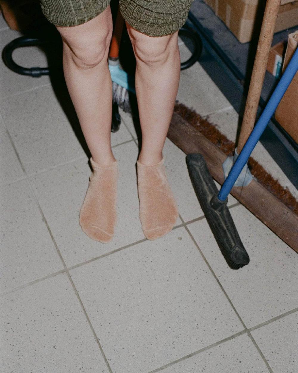 Baserange Chaussettes Basses - Coton Biologique Texturé