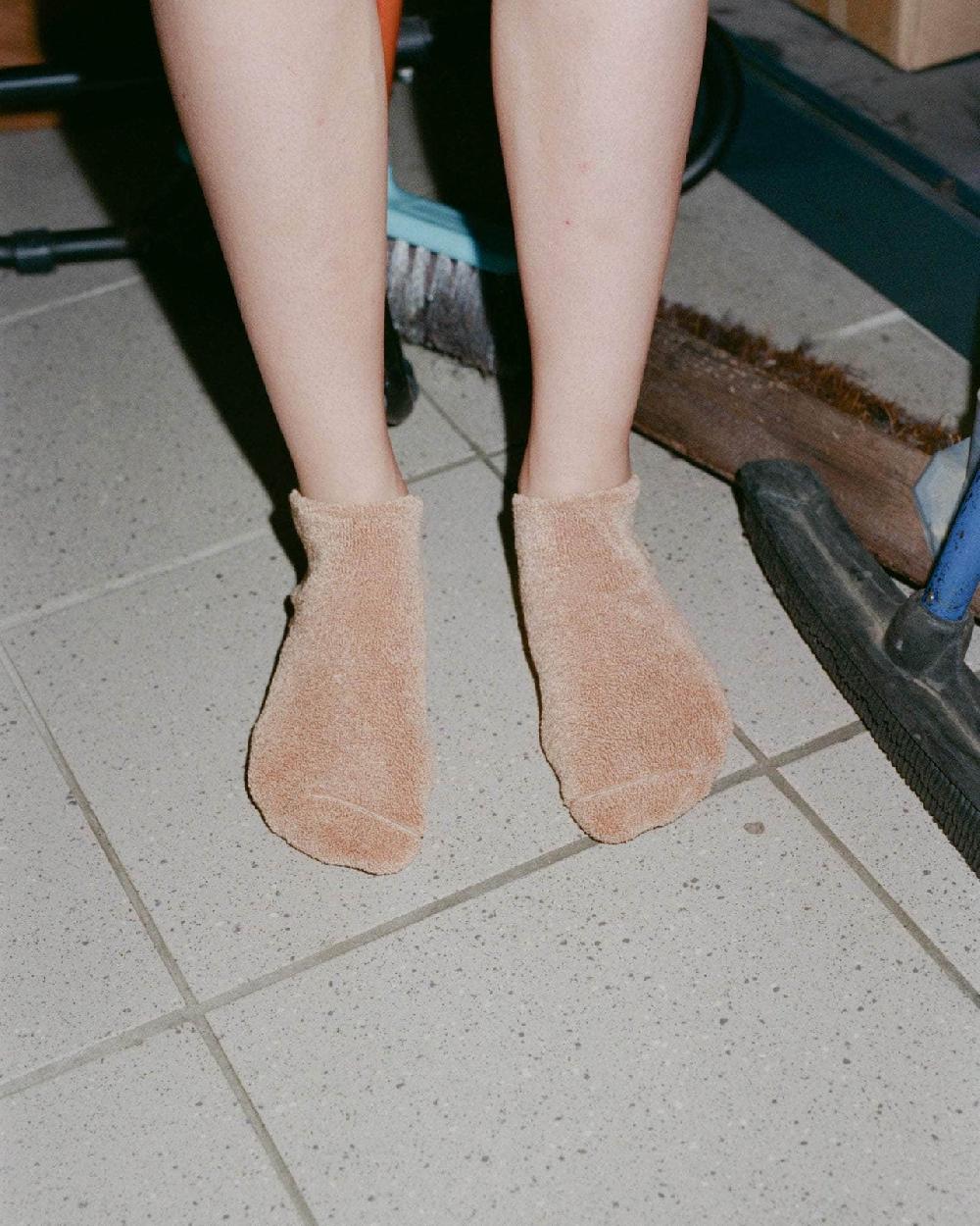 baserange chaussettes basses - Coton biologique texturé