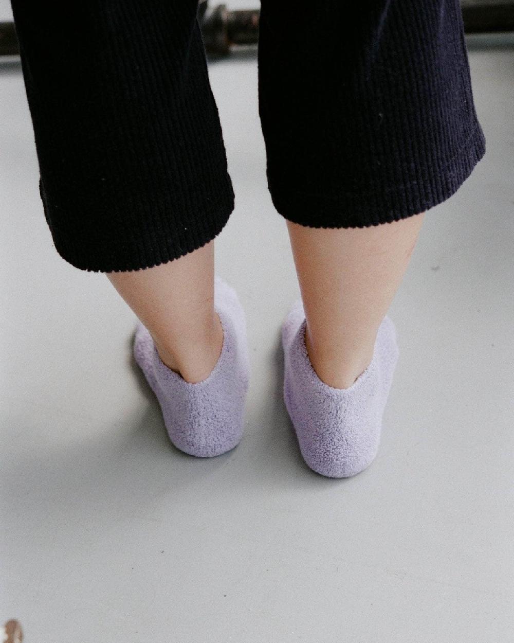 Baserange Chaussettes Basses - Coton Biologique Texturé