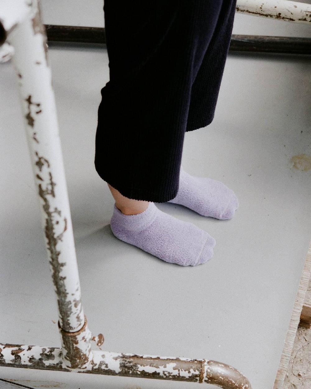 Baserange Chaussettes Basses - Coton Biologique Texturé