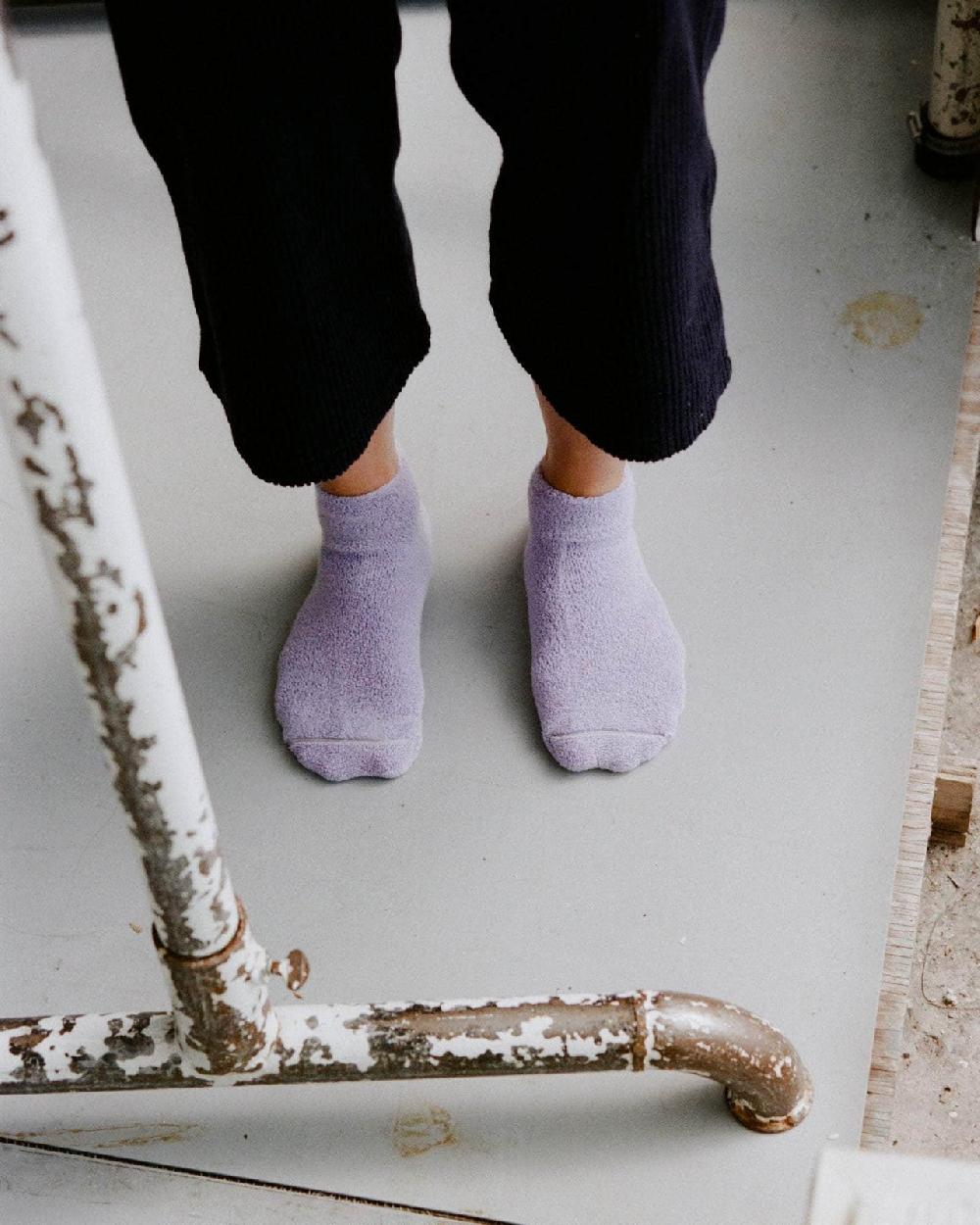 baserange chaussettes basses - Coton biologique texturé