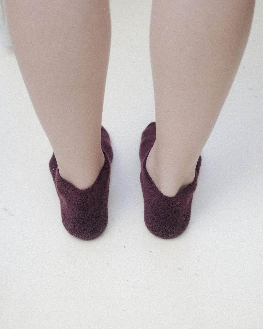 Baserange Chaussettes Basses - Coton Biologique Texturé