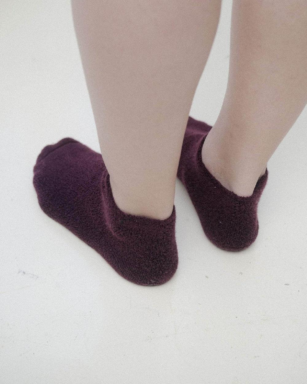 Baserange Chaussettes Basses - Coton Biologique Texturé