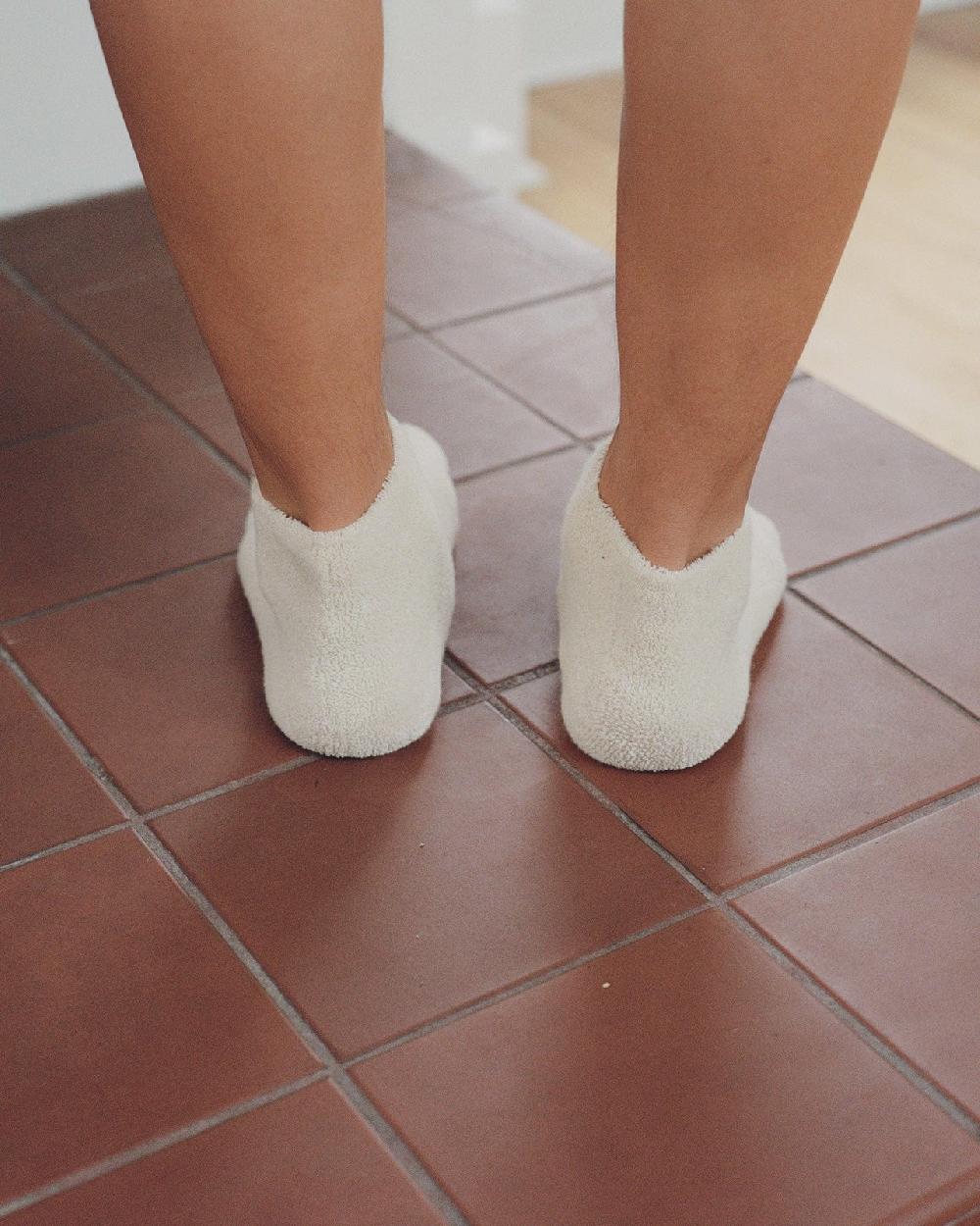 Baserange Chaussettes Basses - Coton Biologique Texturé