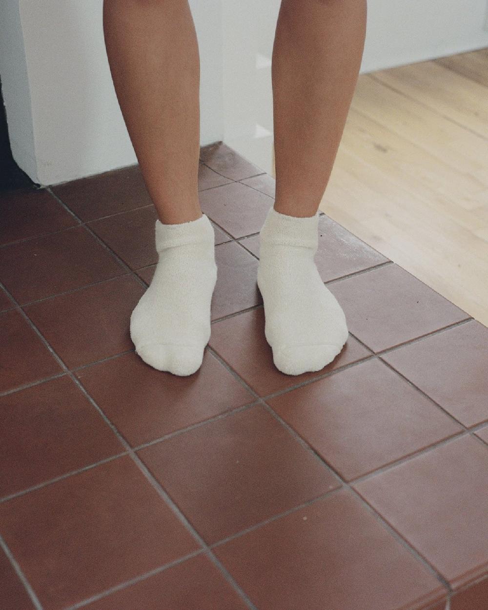 baserange chaussettes basses - Coton biologique texturé