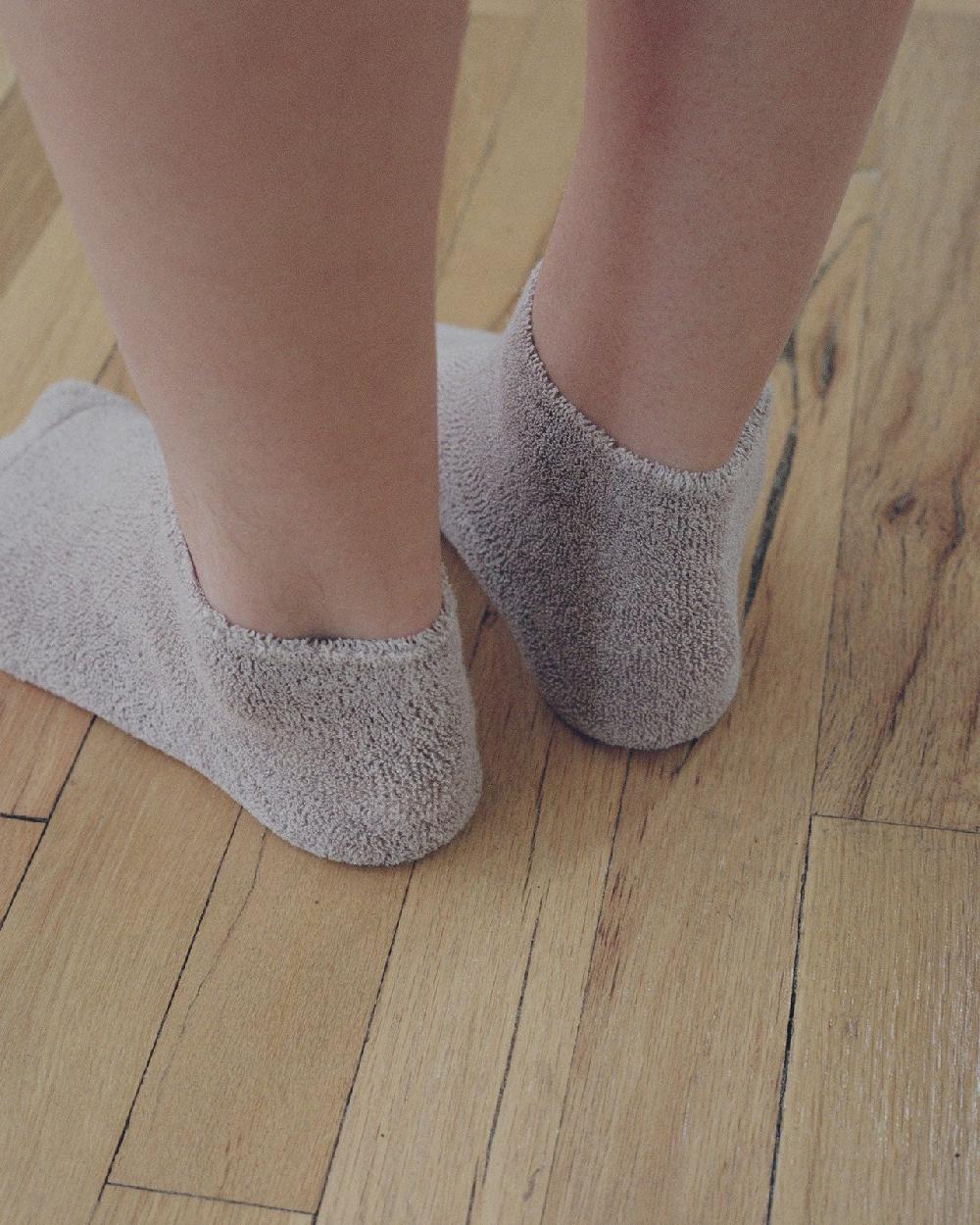 Baserange Chaussettes Basses - Coton Biologique Texturé