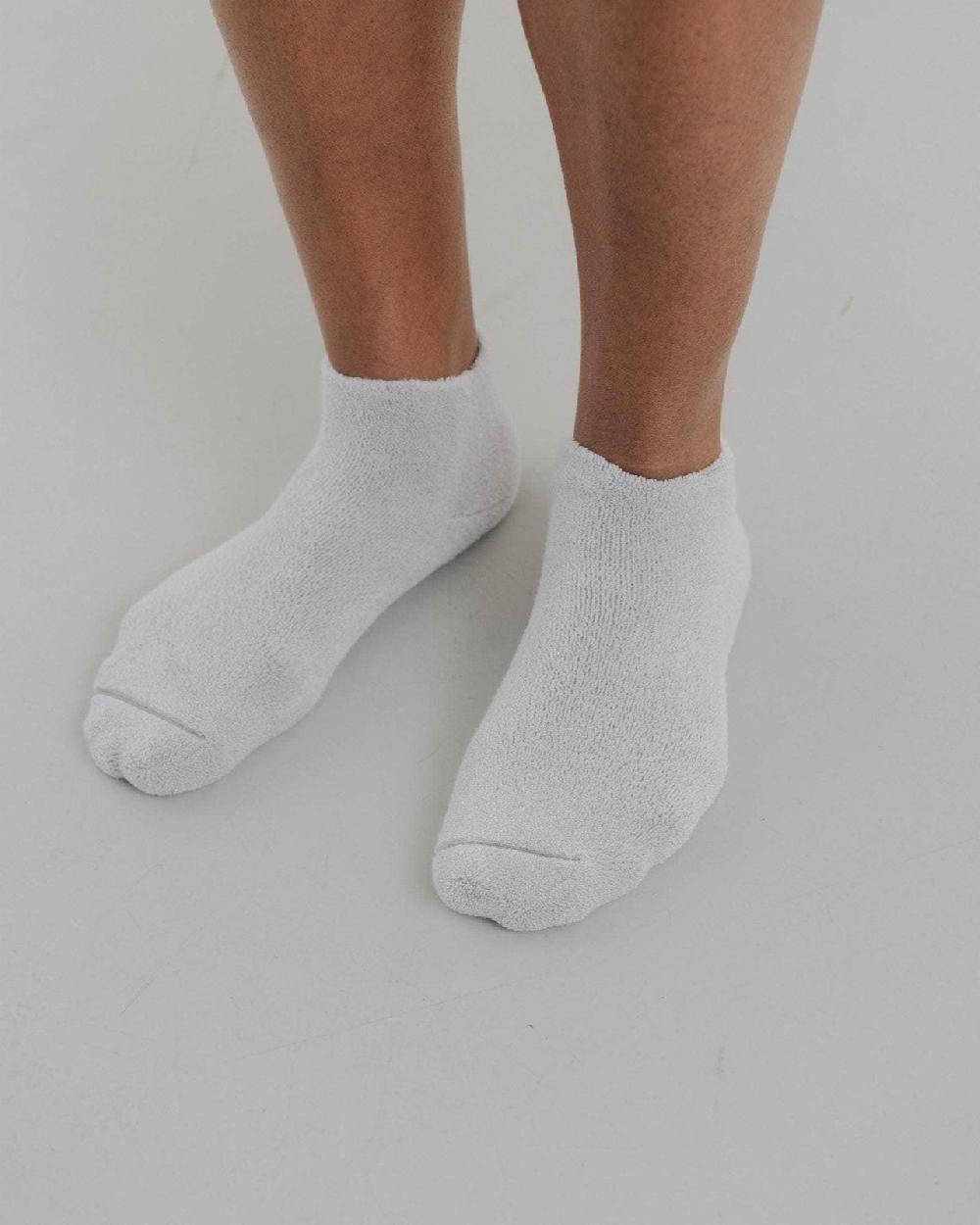Baserange Chaussettes Basses - Coton Biologique Texturé