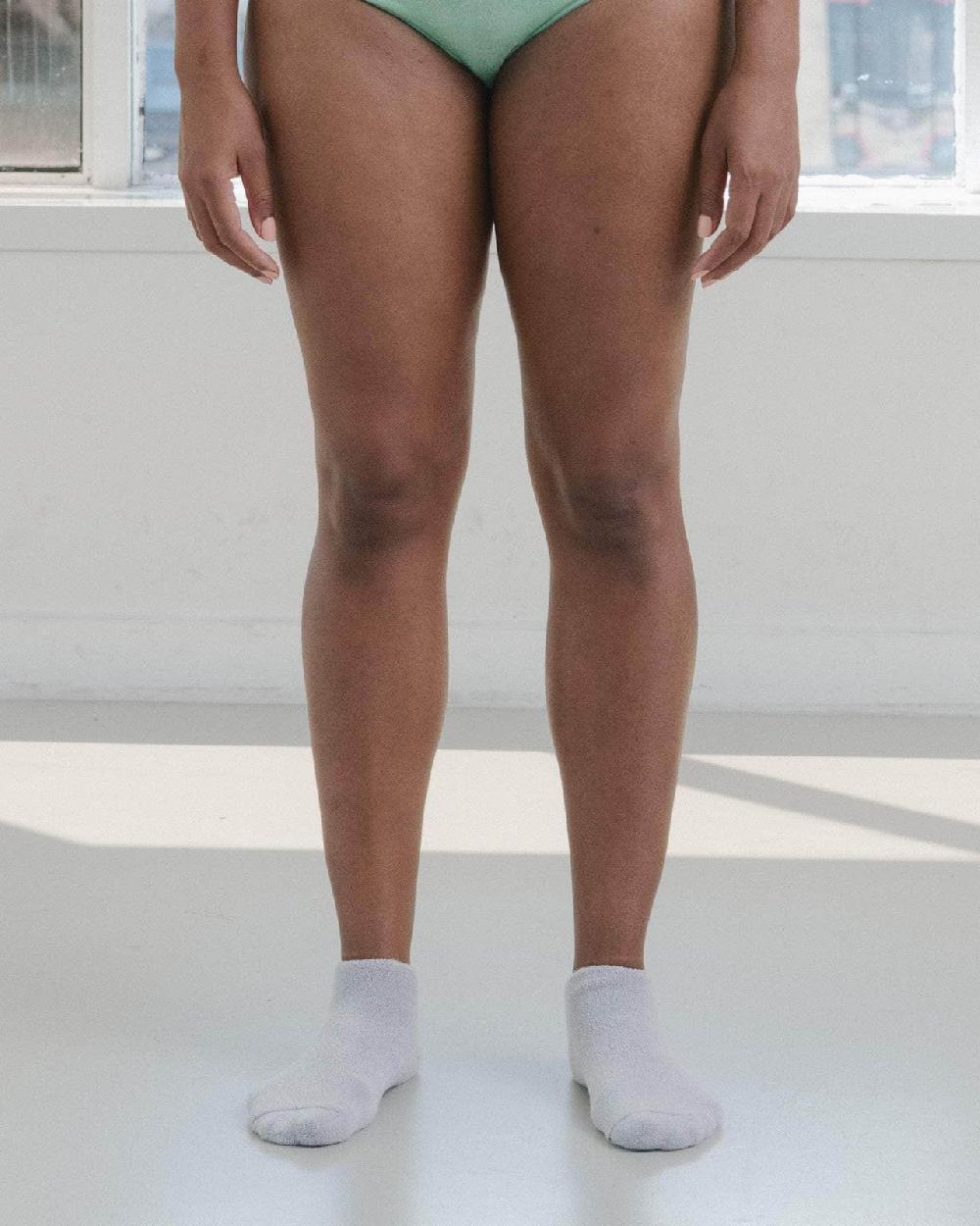 Baserange Chaussettes Basses - Coton Biologique Texturé