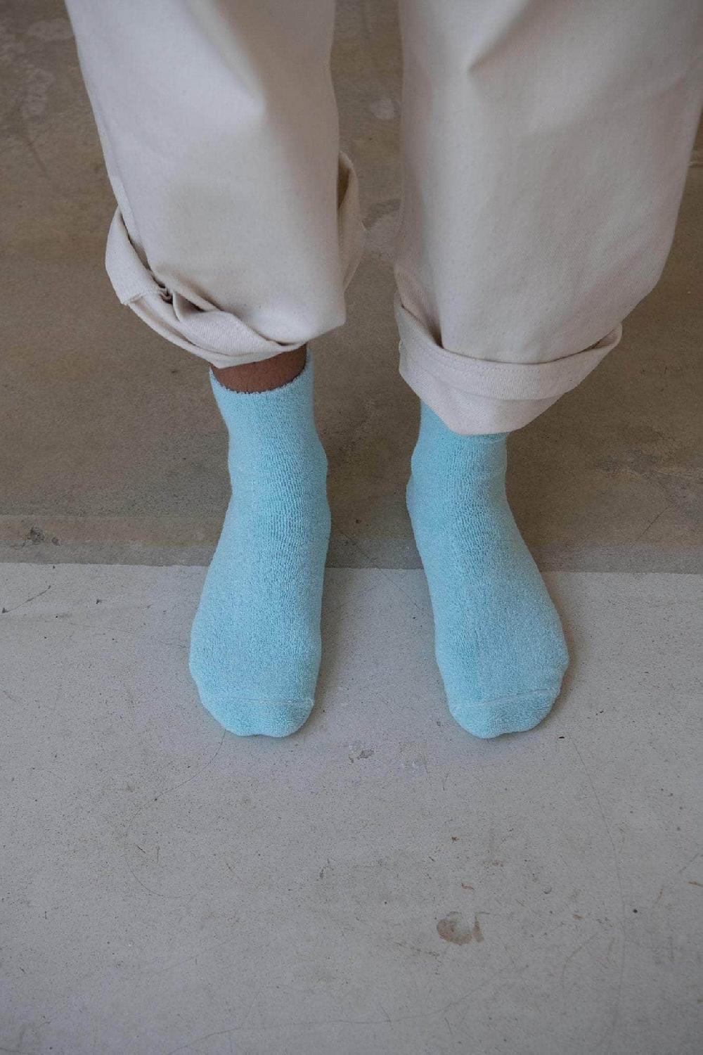 baserange chaussettes basses - Coton biologique texturé