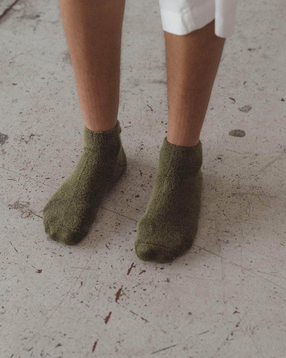 baserange chaussettes basses - Coton biologique texturé