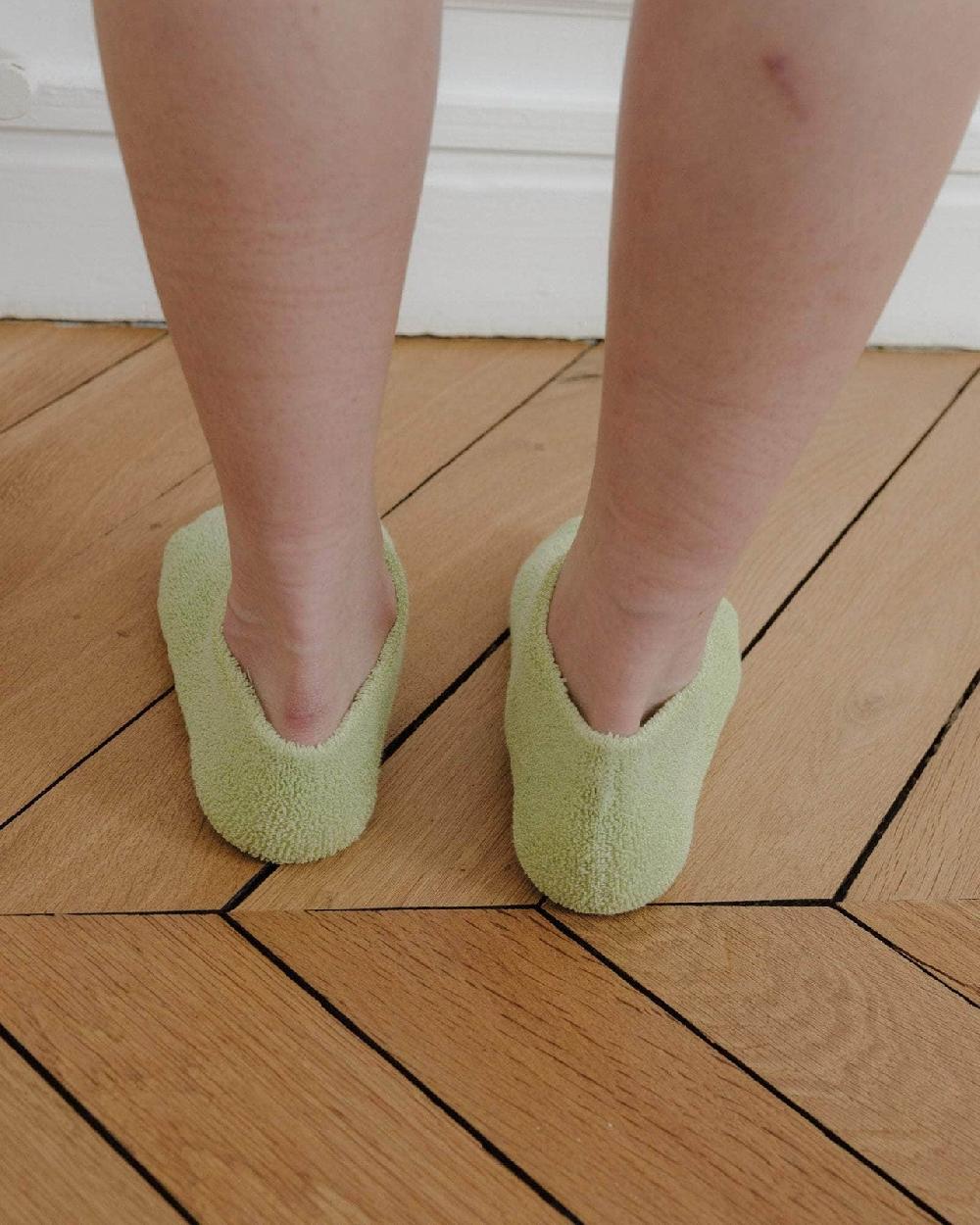 Baserange Chaussettes Basses - Coton Biologique Texturé