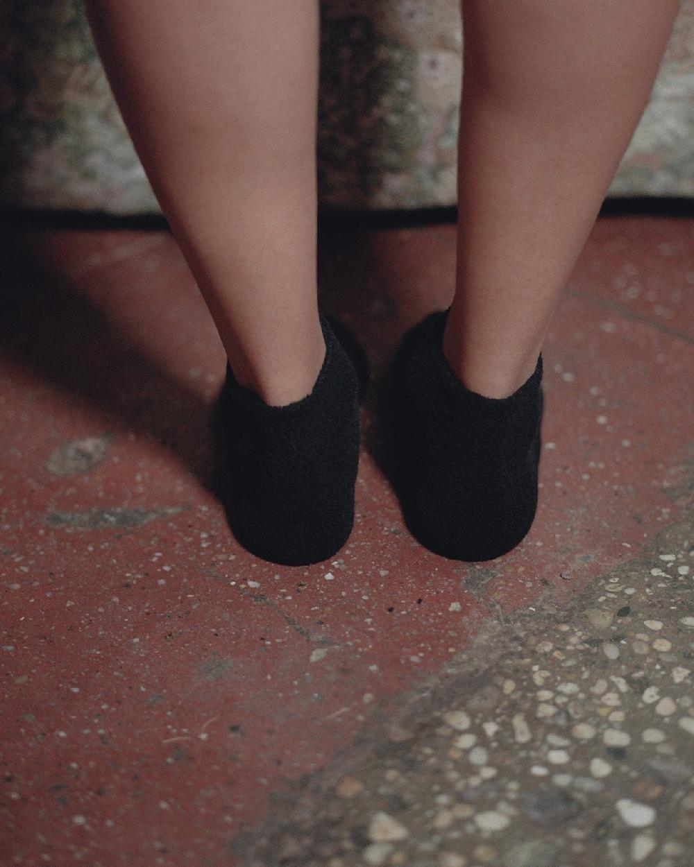 Baserange Chaussettes Basses - Coton Biologique Texturé