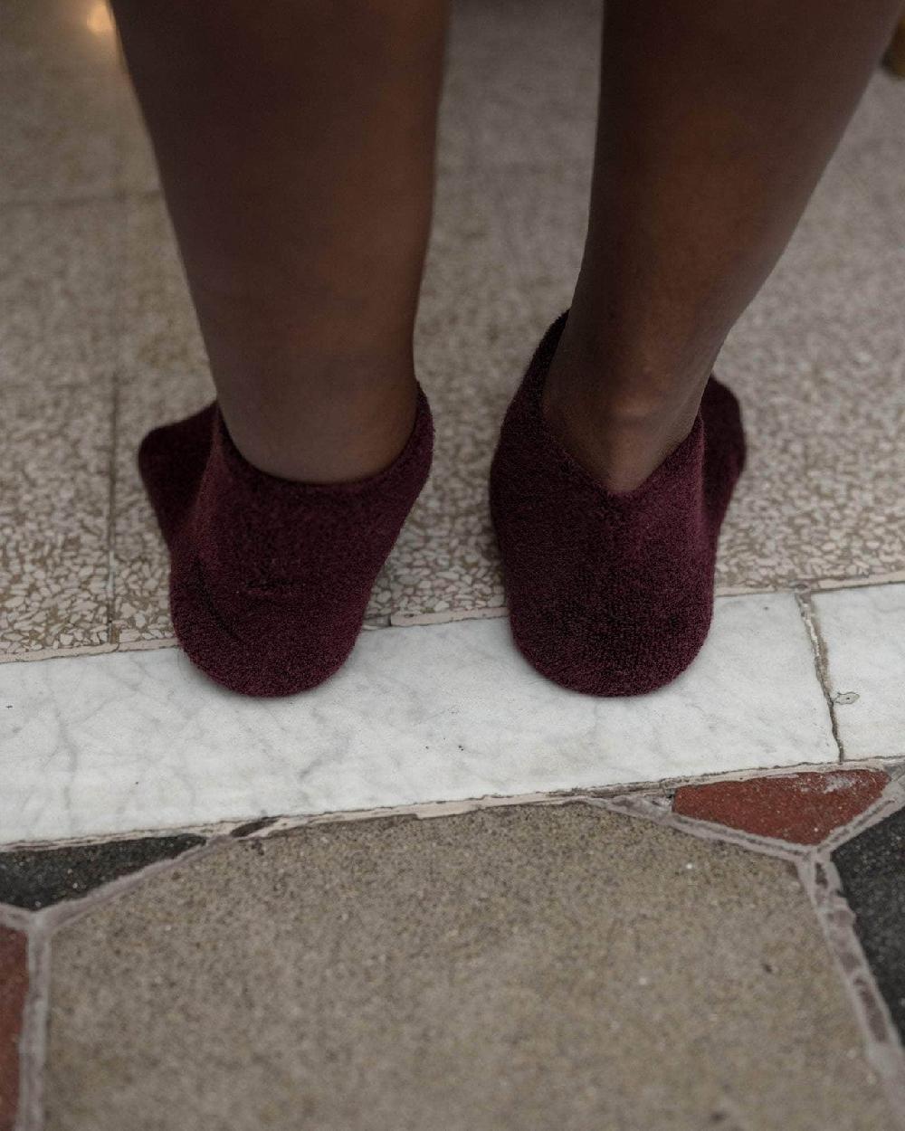 Baserange Chaussettes Basses - Coton Biologique Texturé