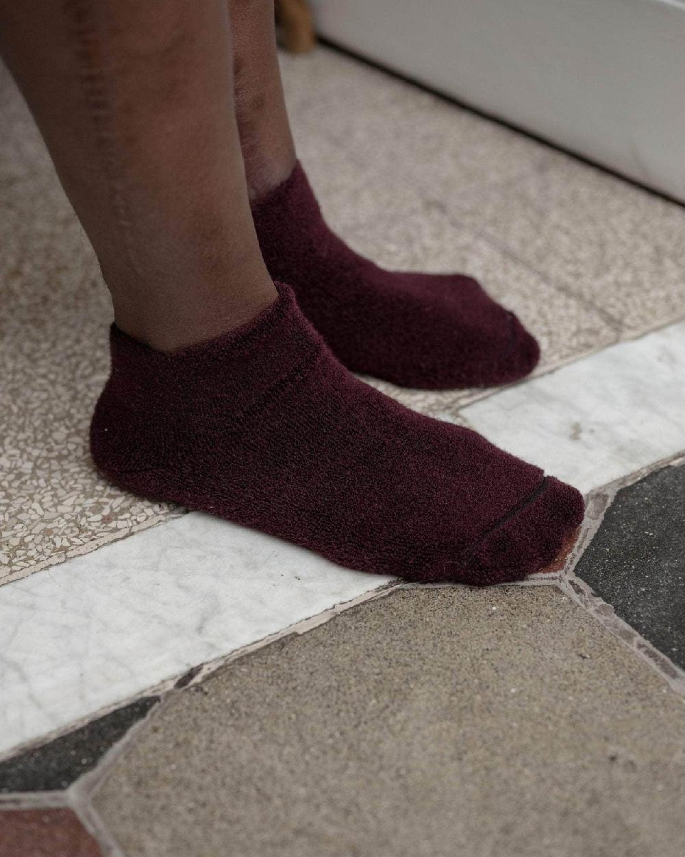 Baserange Chaussettes Basses - Coton Biologique Texturé