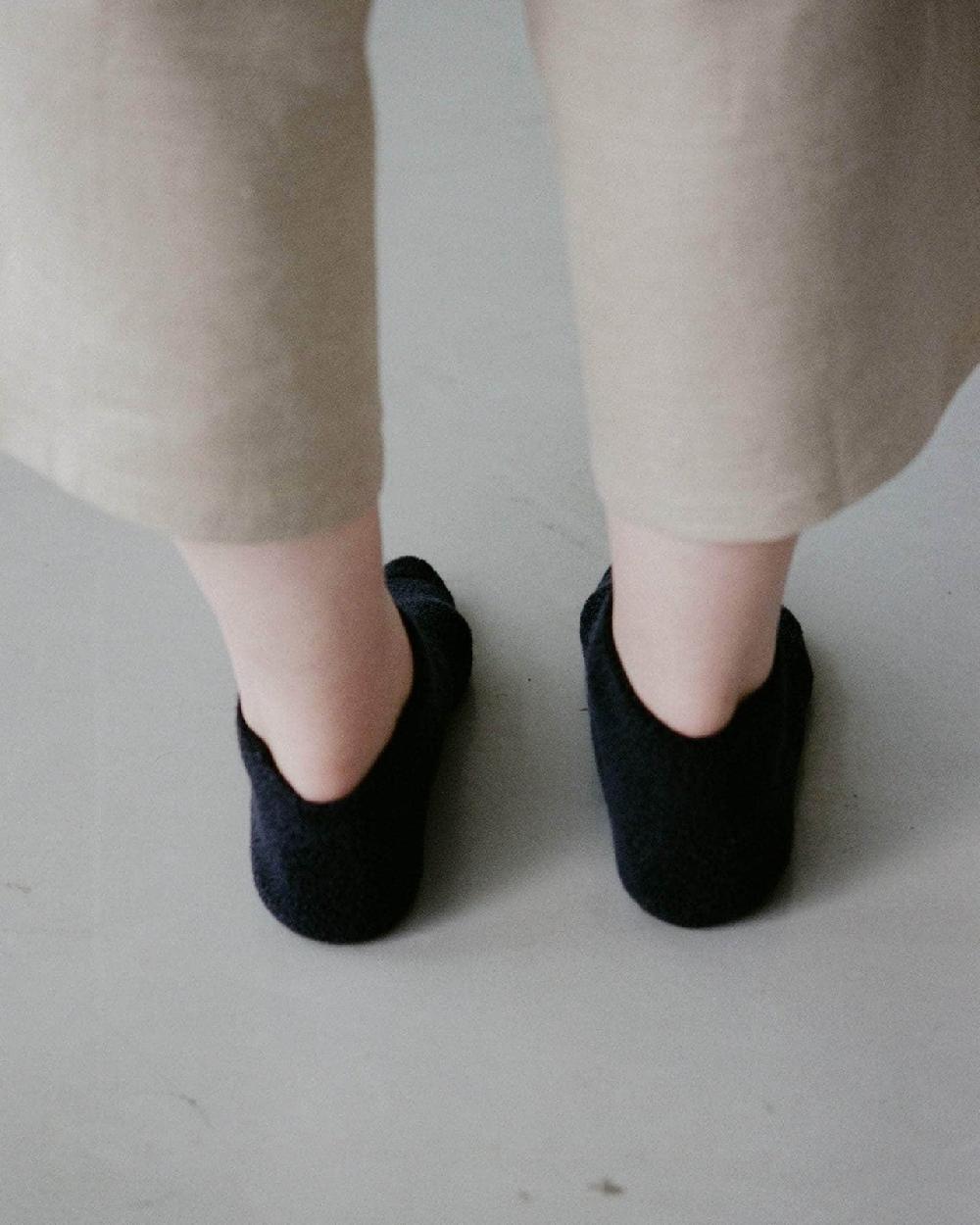 Baserange Chaussettes Basses - Coton Biologique Texturé