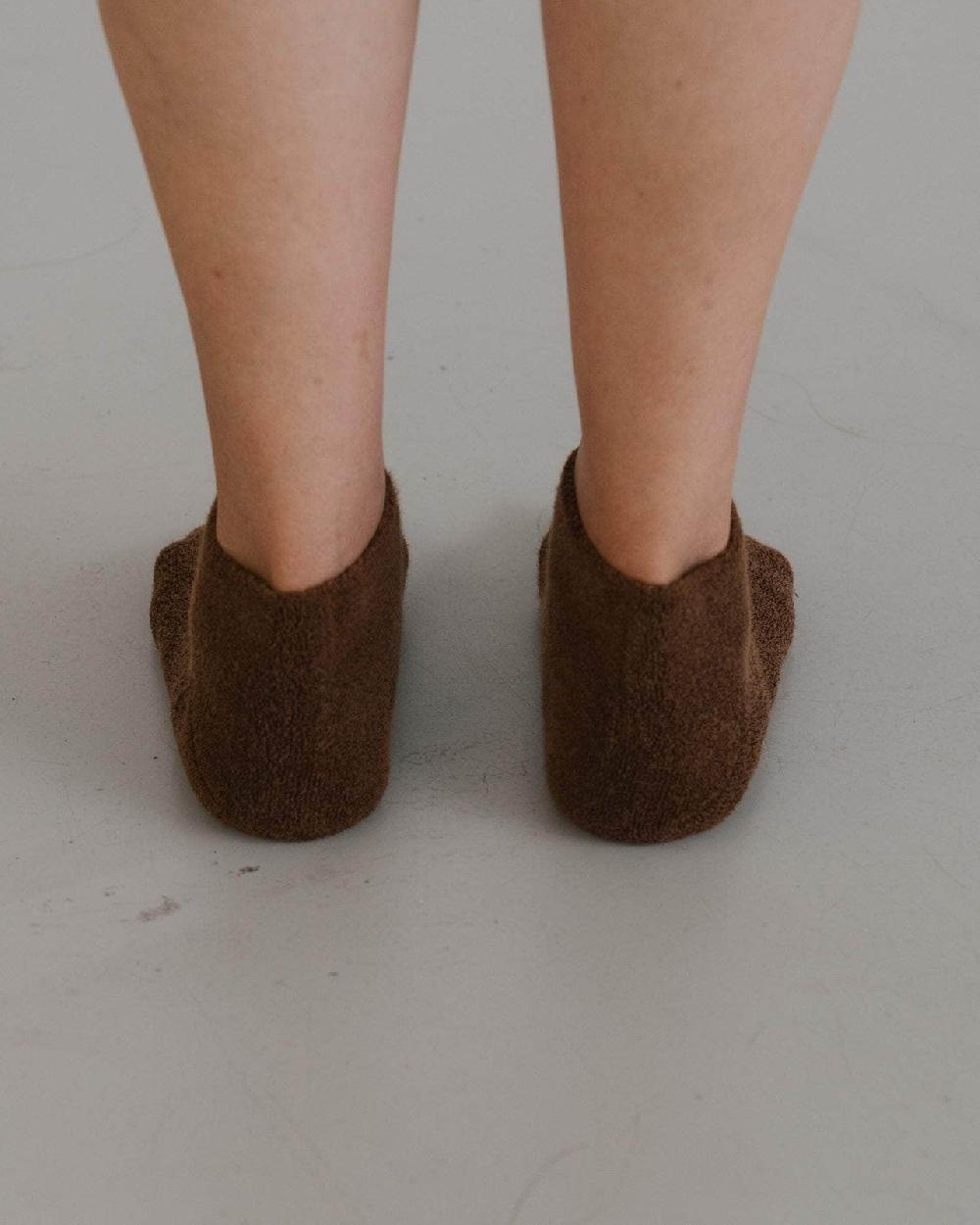 Baserange Chaussettes Basses - Coton Biologique Texturé