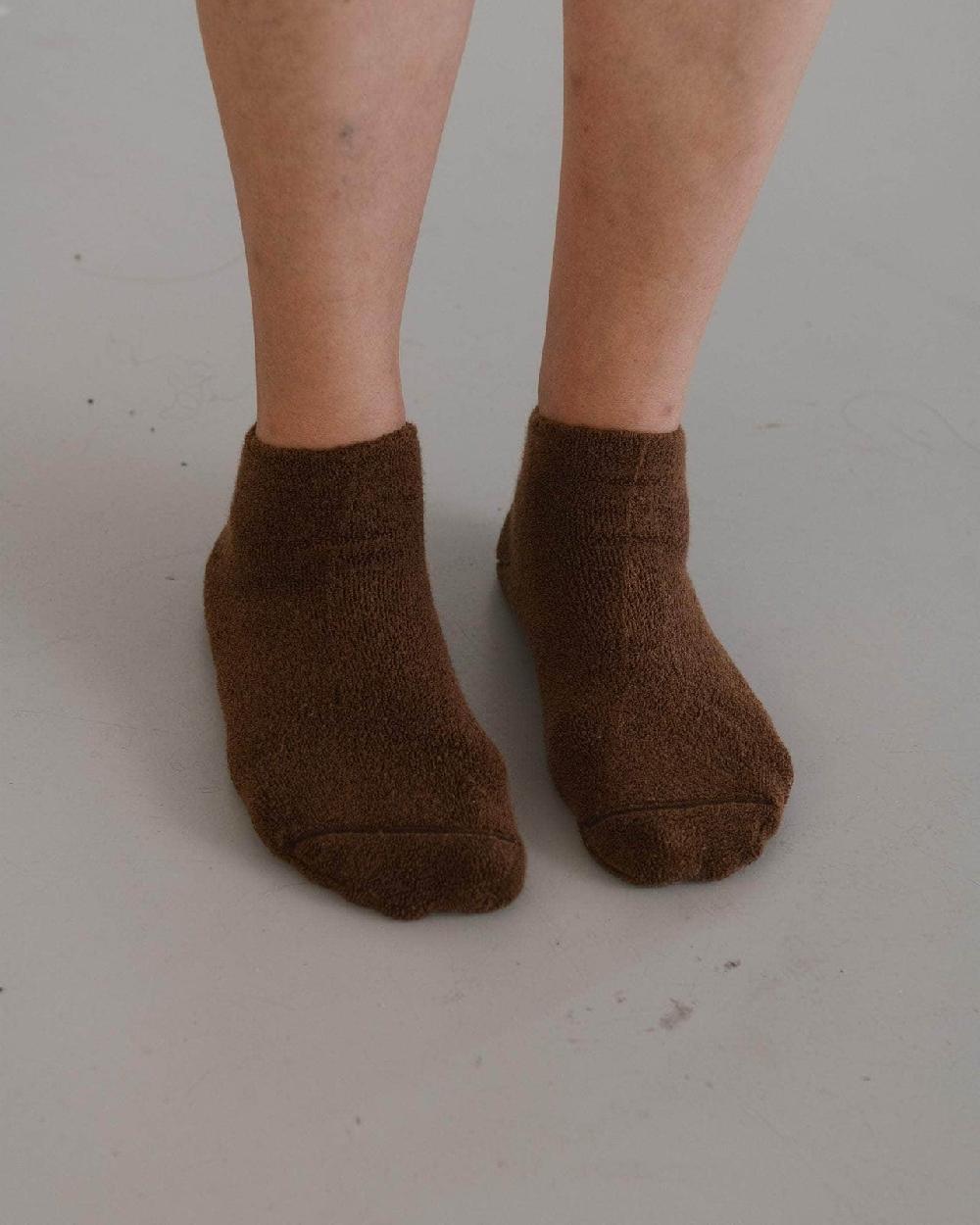 Baserange Chaussettes Basses - Coton Biologique Texturé